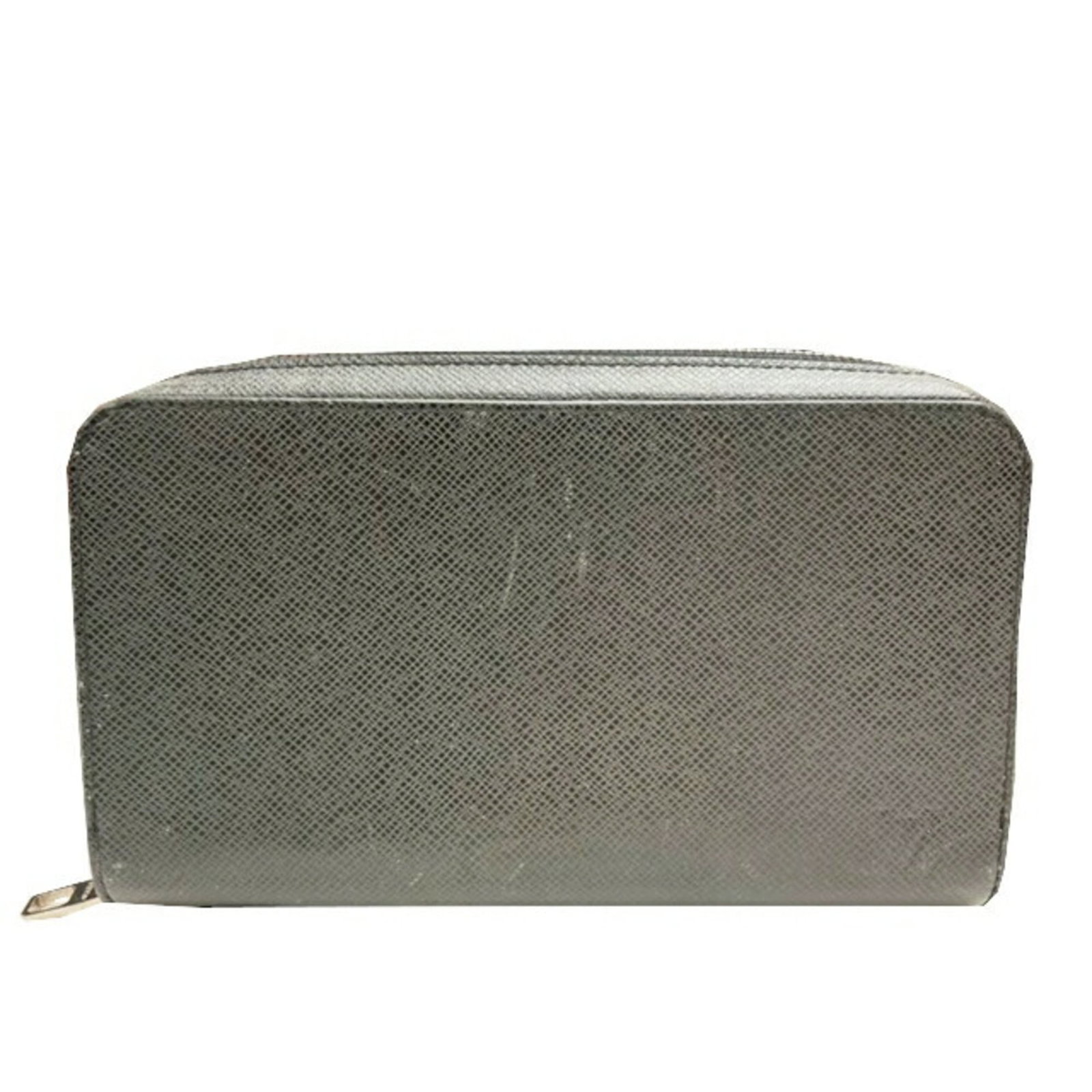 Vuitton Long Wallet Bi Fold Taiga Leather: Vuitton Long Wallet Bi Fold Taiga Leather Taiga leather construction provides a durable and long-lasting finish. The bi-fold design allows for efficient organization and easy access to contents. Measu