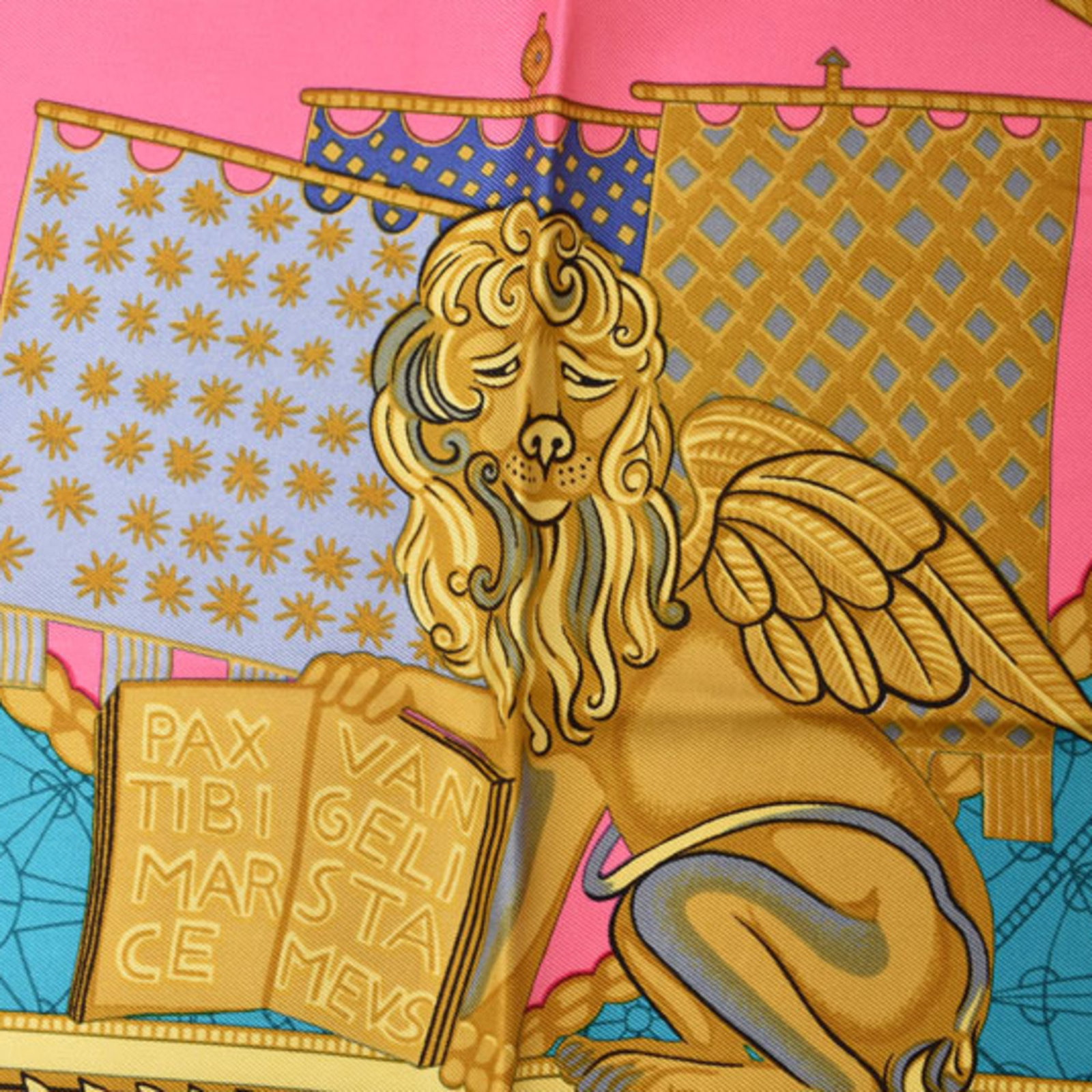 Silk Hermes Scarf - 5