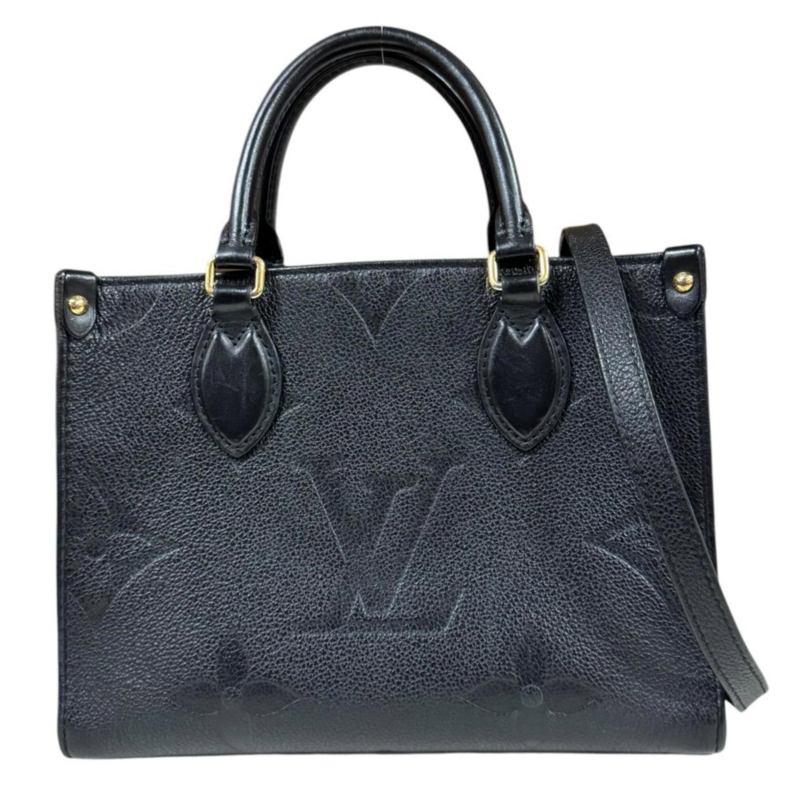 Shoulder Bag Monogram Empreinte Louis Vuitton: Shoulder Bag Monogram Empreinte Louis Vuitton Black Monogram Empreinte Louis Vuitton shoulder bag with classic design and signature monogram pattern. Made from high-quality materials, this stylish bag