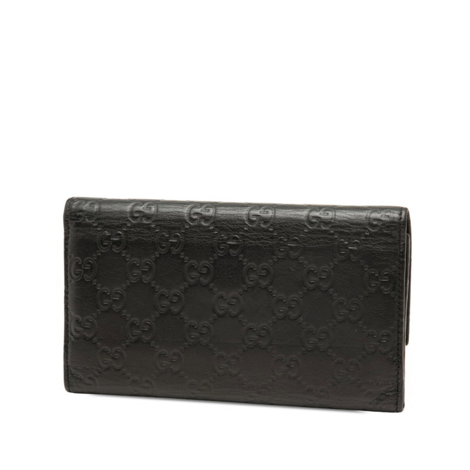 Long Wallet Leather Gucci Tri-Fold - 2
