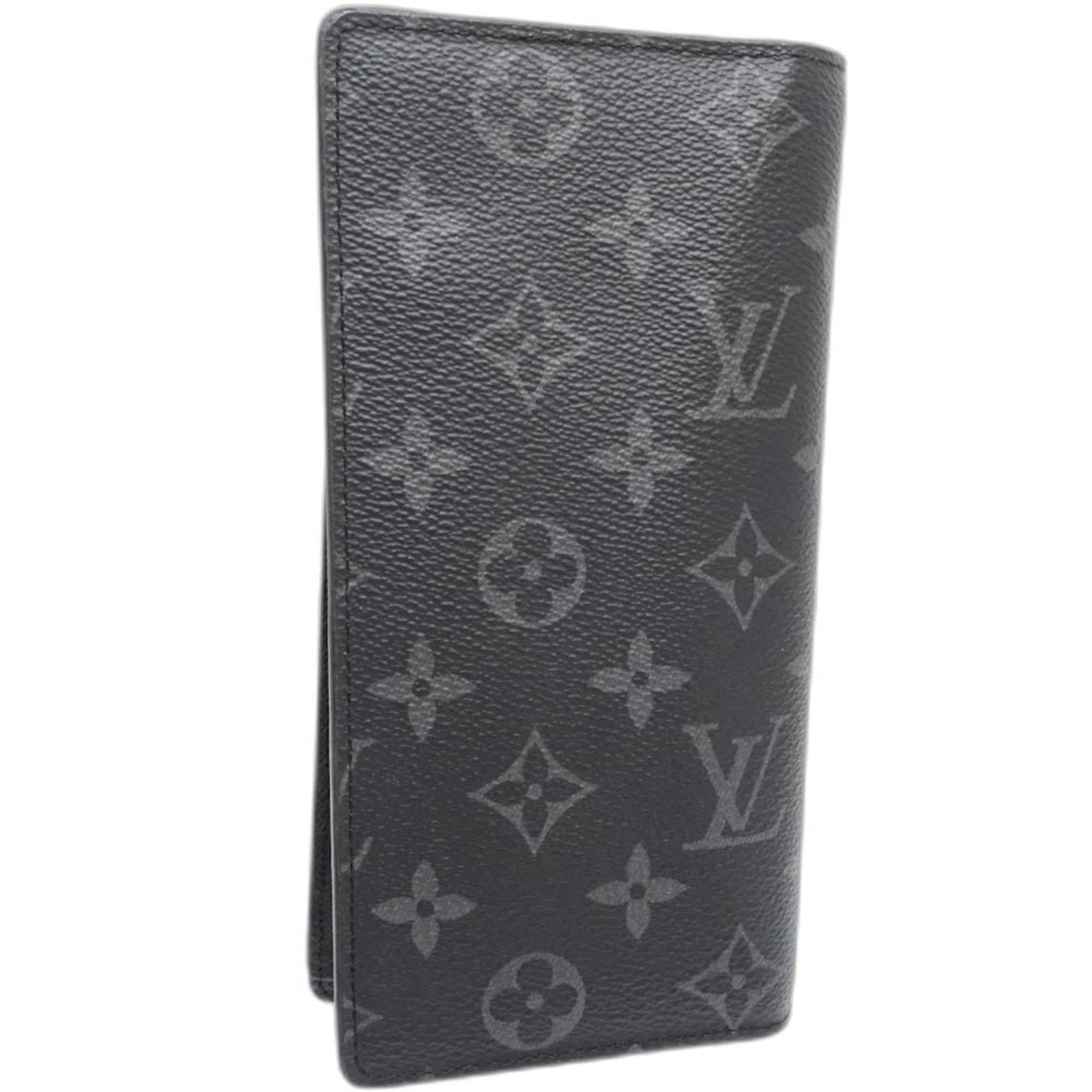 Monogram Eclipse Vuitton Bi Fold Long Wallet - 3
