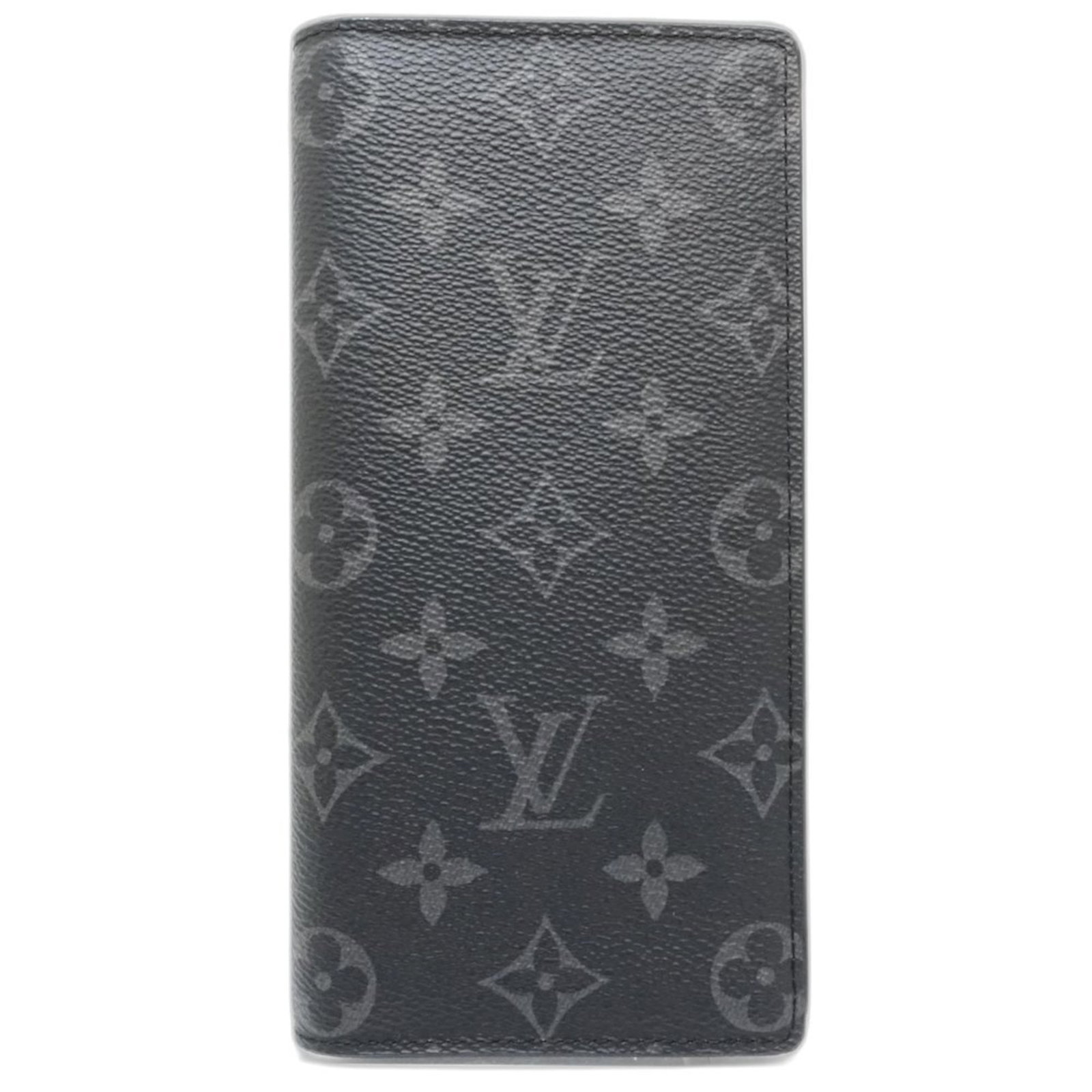 Monogram Eclipse Vuitton Bi Fold Long Wallet - 9