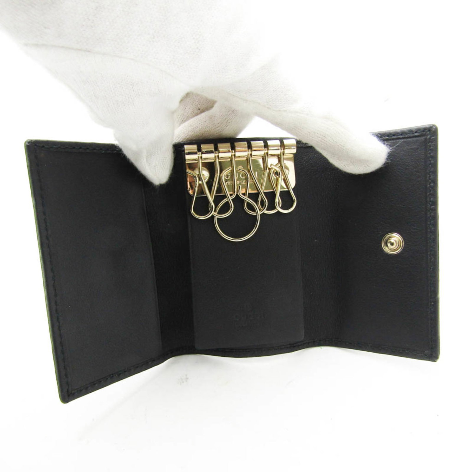 Keycase Leather Gucci - 3