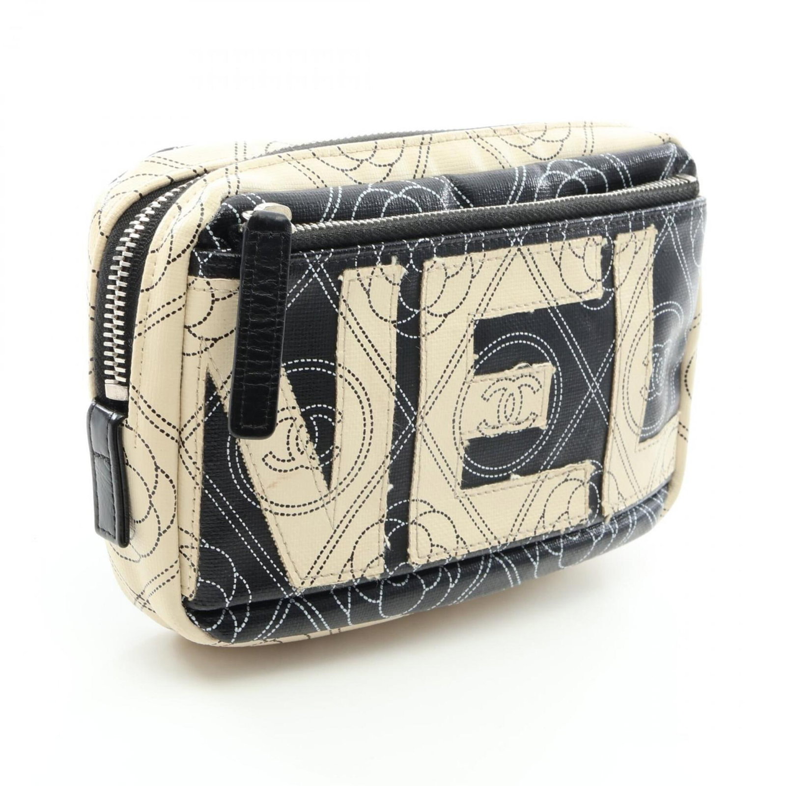 Canvas Coated Pouch Chanel - 2