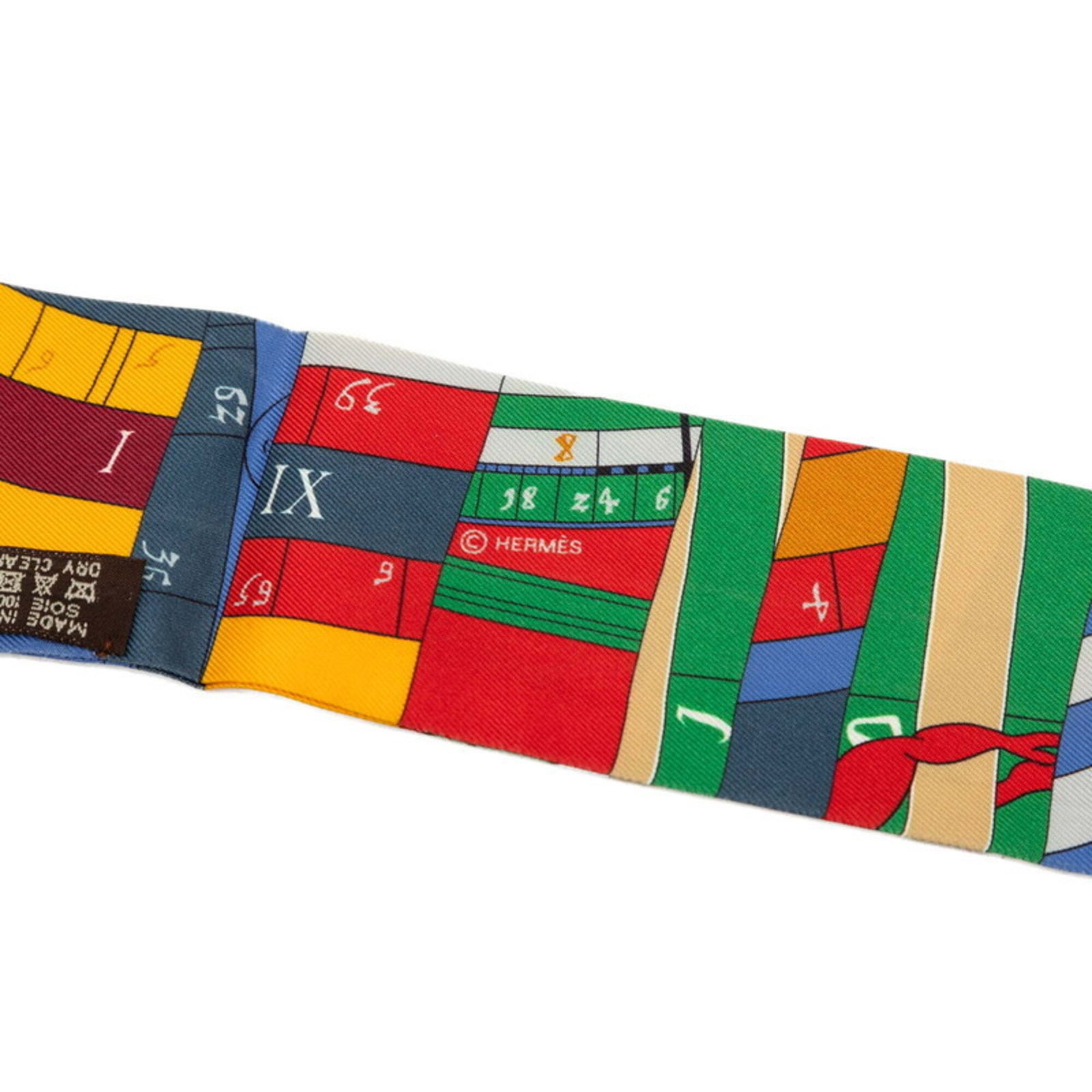 Silk Hermes Scarf - 3