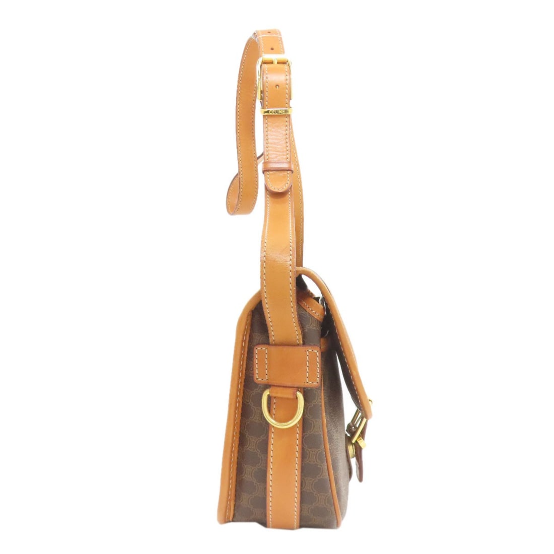 Macadam Leather Shoulder Bag - 3