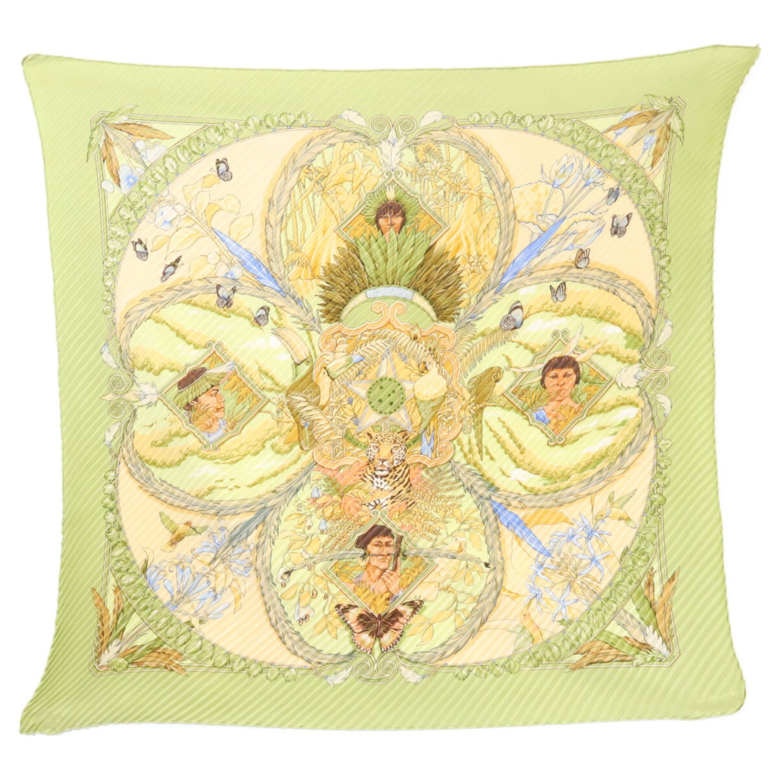 Silk Hermes Scarf - 2