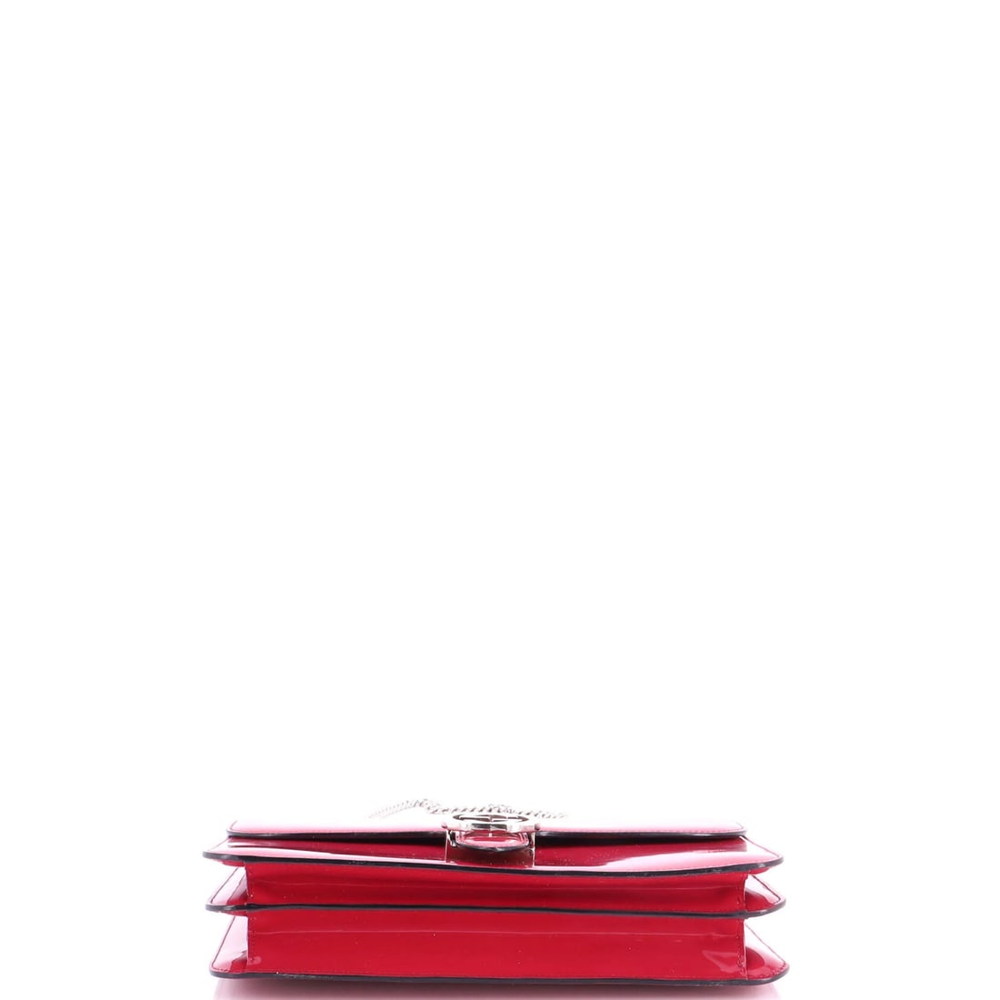 Patent Medium Gucci Interlocking Shoulder Bag - 4