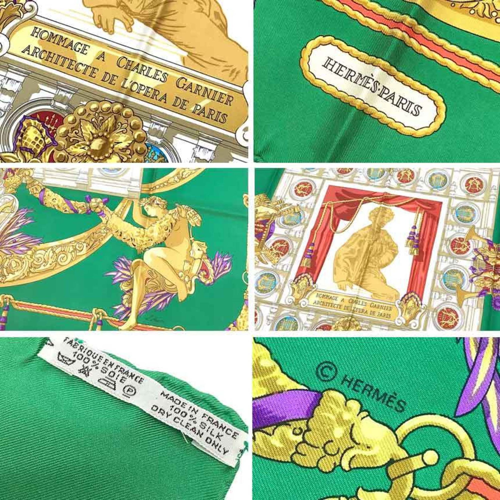 Silk Hermes Scarf - 2