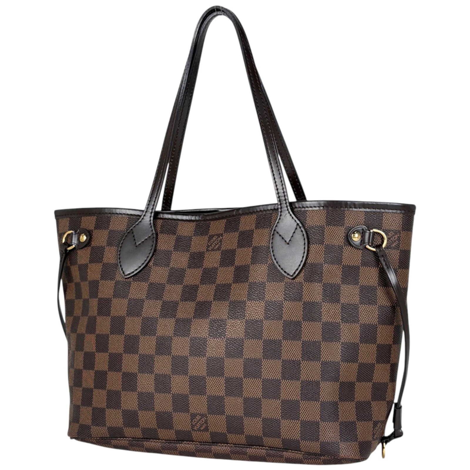 Damier Canvas Handbag Louis Vuitton: Damier Canvas Handbag Louis Vuitton Damier Canvas Handbag Louis Vuitton is a classic women's handbag made from high-quality Damier Canvas material, featuring a timeless brown color. Measuring 22cm x