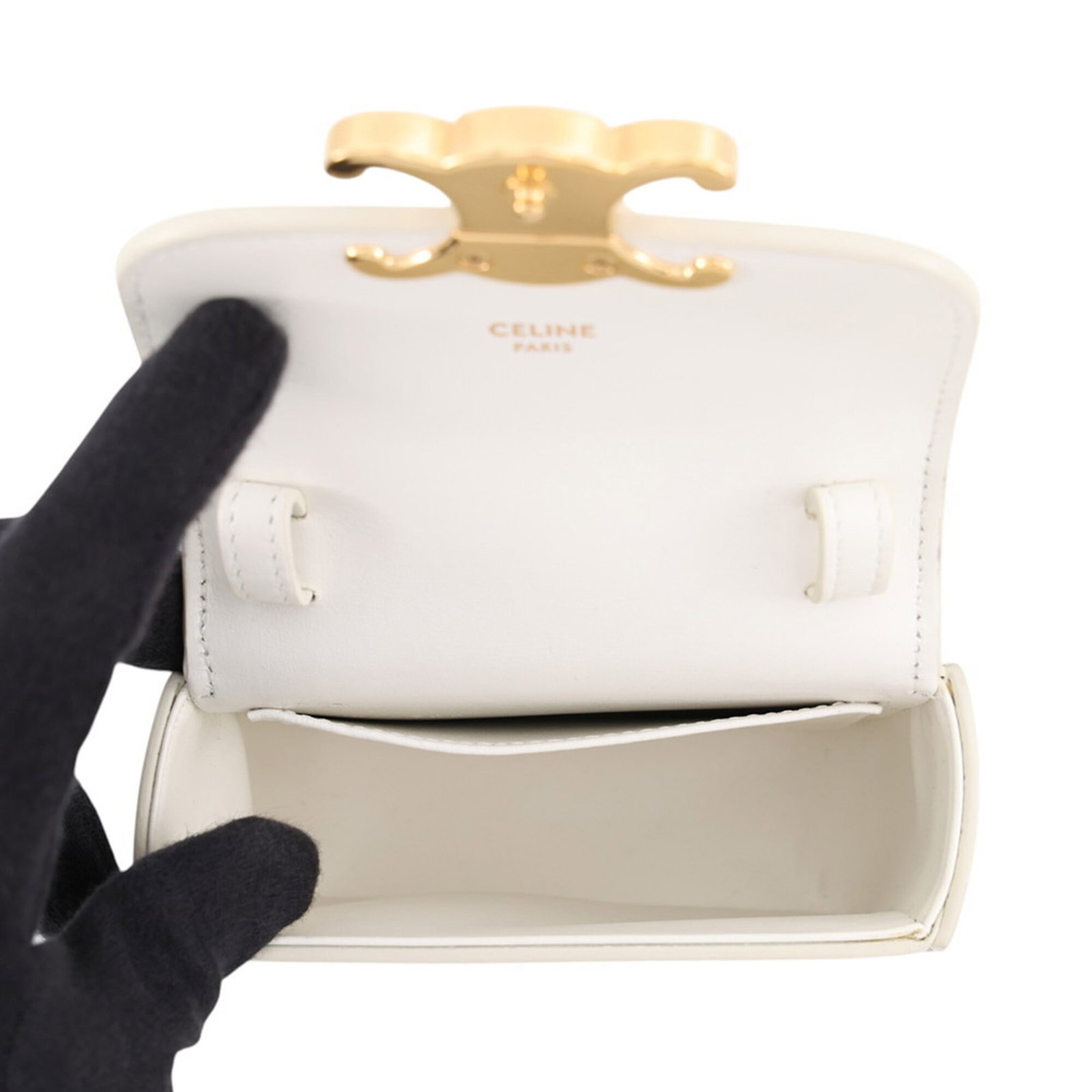 Shoulder Bag Leather Celine - 5