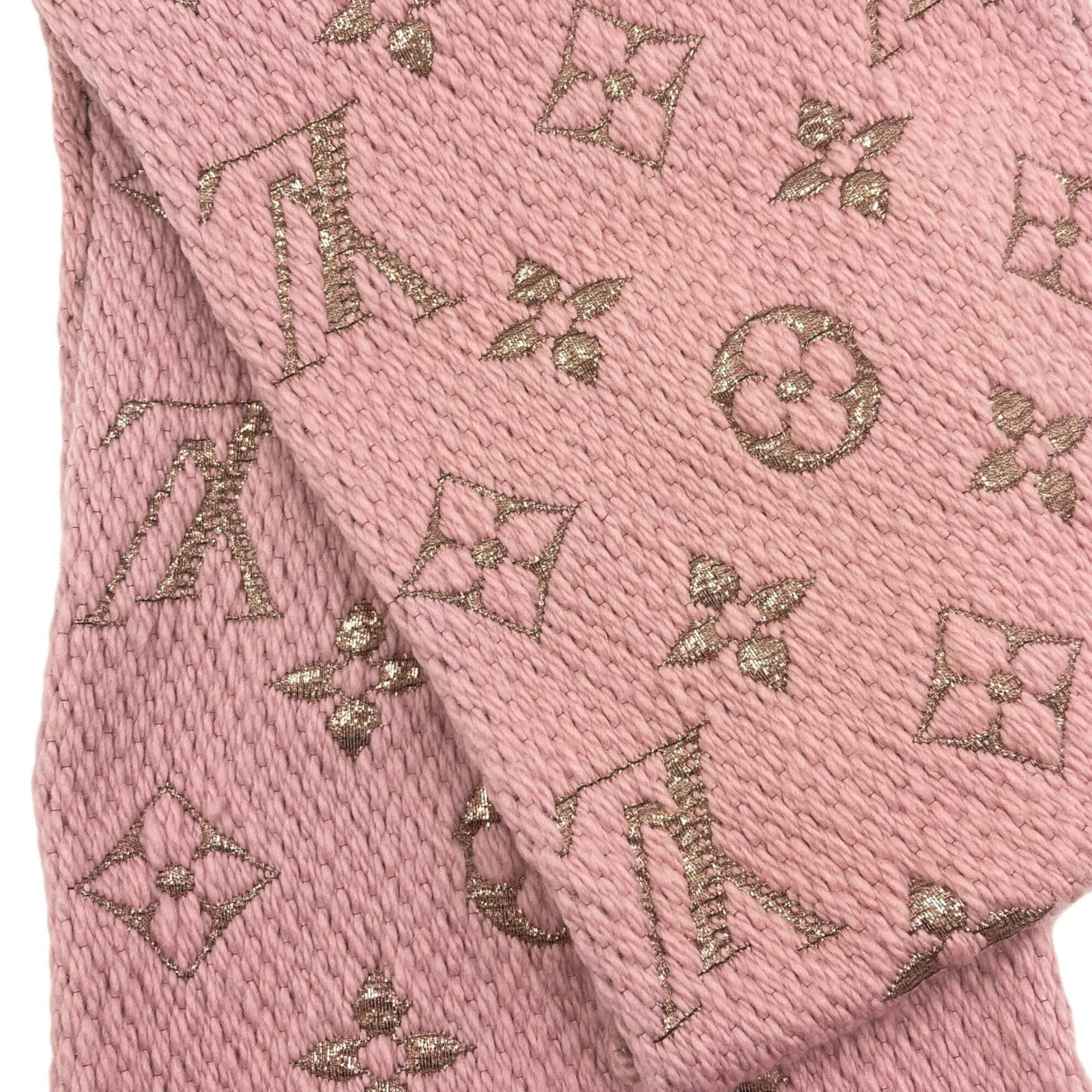 Silk Wool Polyester Stole Louis Vuitton - 5