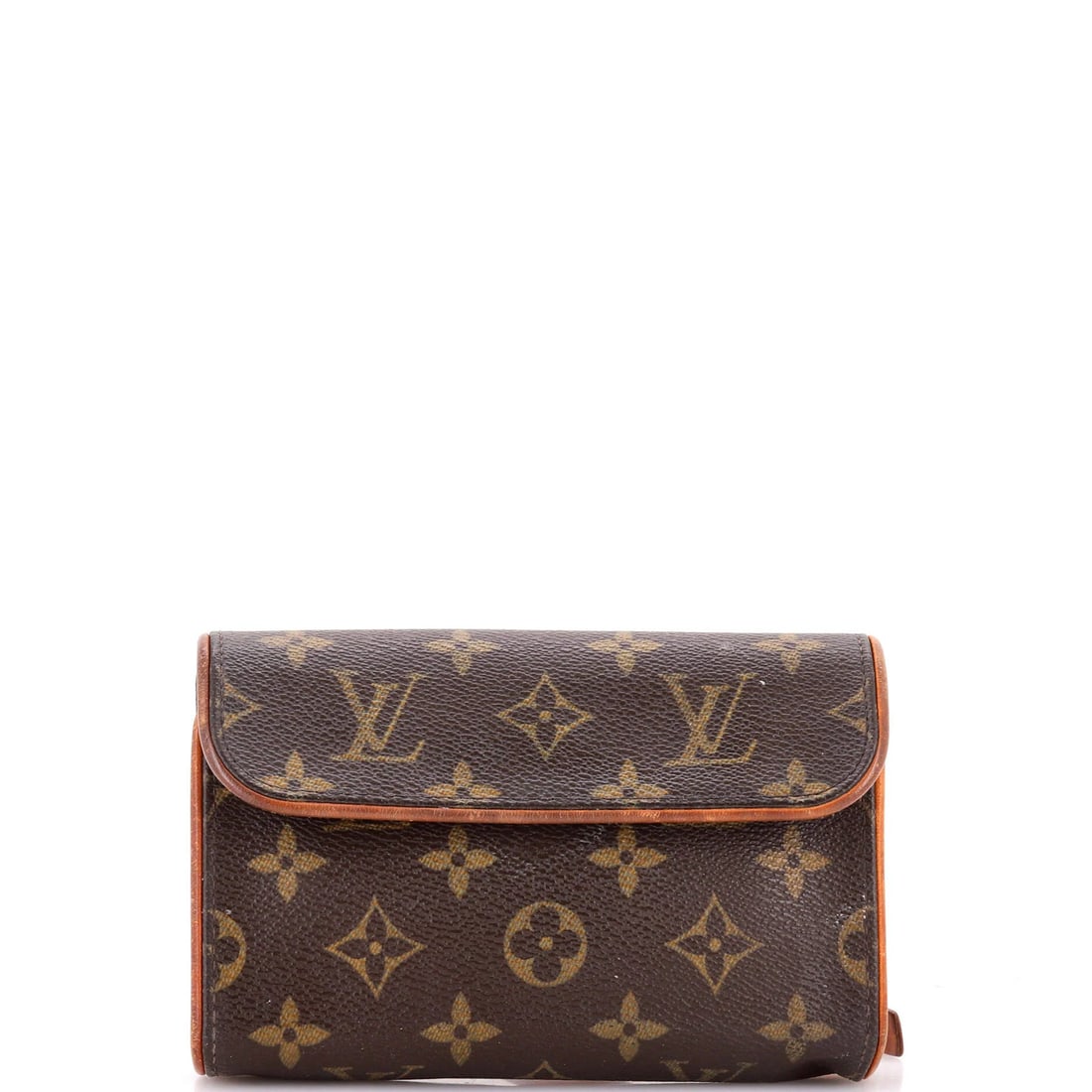 Vuitton Canvas Monogram Florentine Waist Bag: Vuitton Canvas Monogram Florentine Waist Bag Canvas Coated Louis Vuitton Florentine Waist Bag in Brown. This Florentine Waist Bag features a classic canvas coated exterior with a timeless brown color
