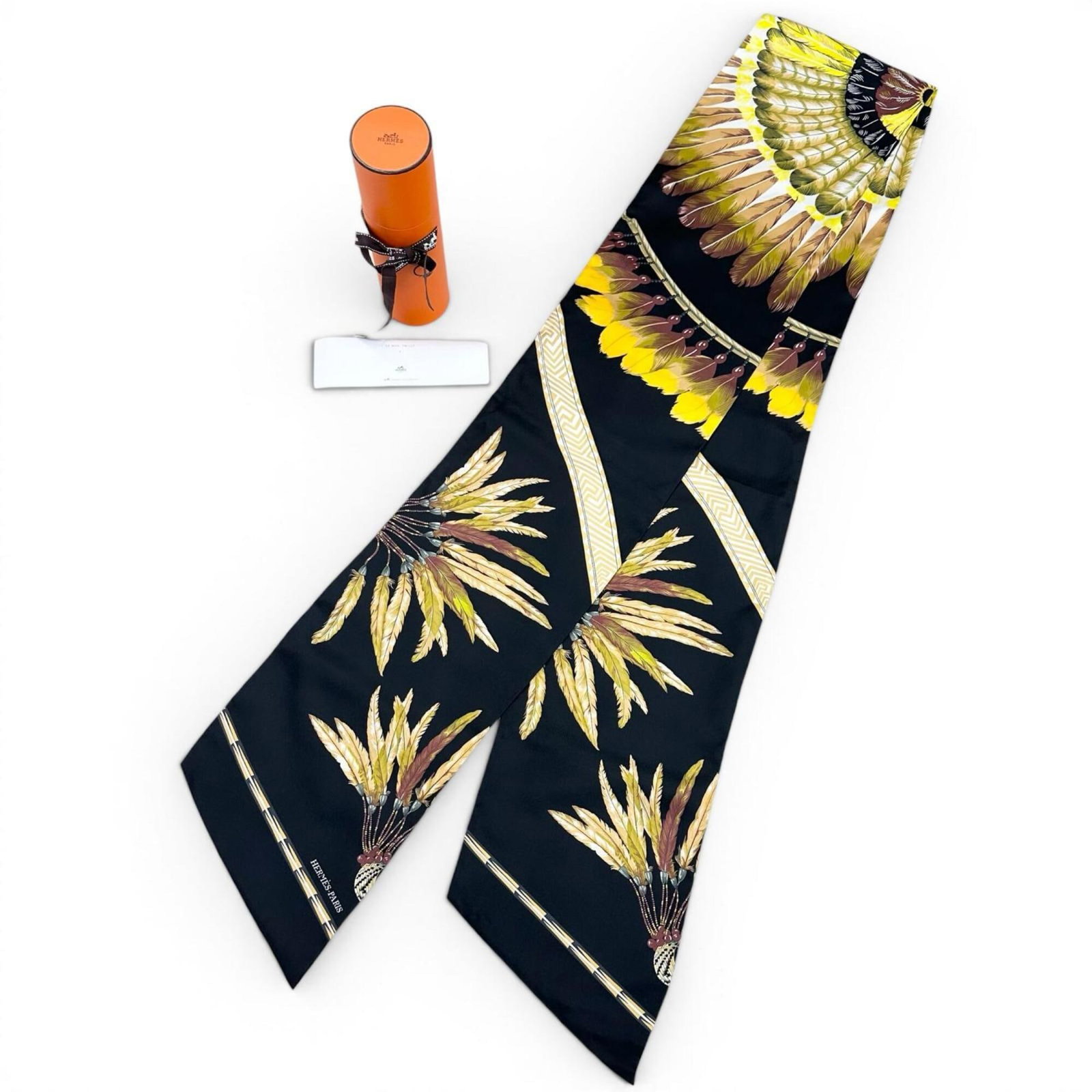 Silk Hermes Scarf - 2