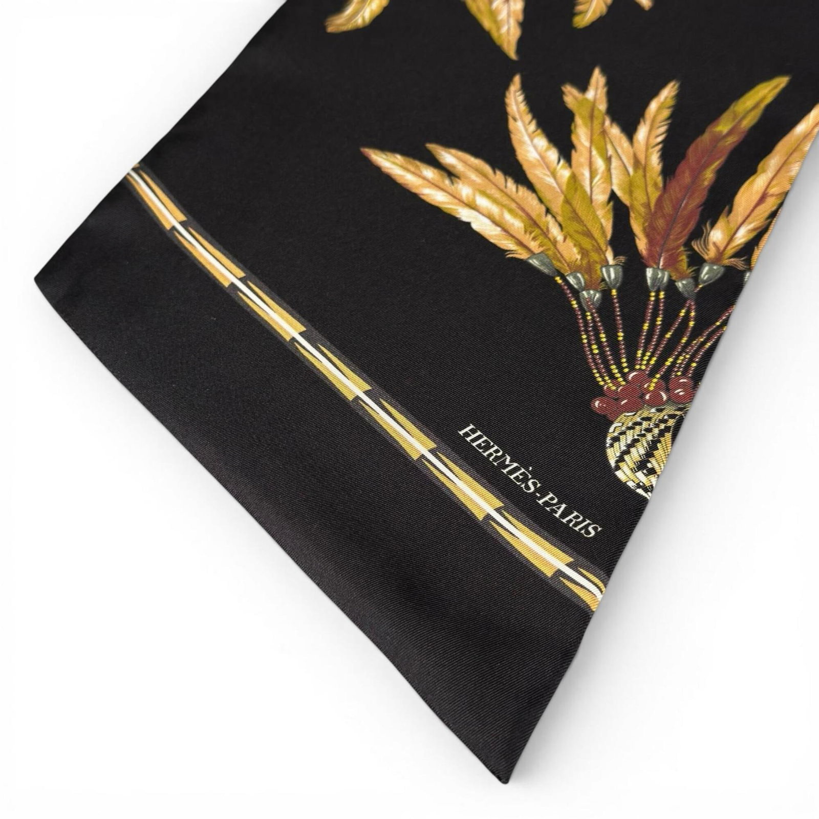 Silk Hermes Scarf - 4