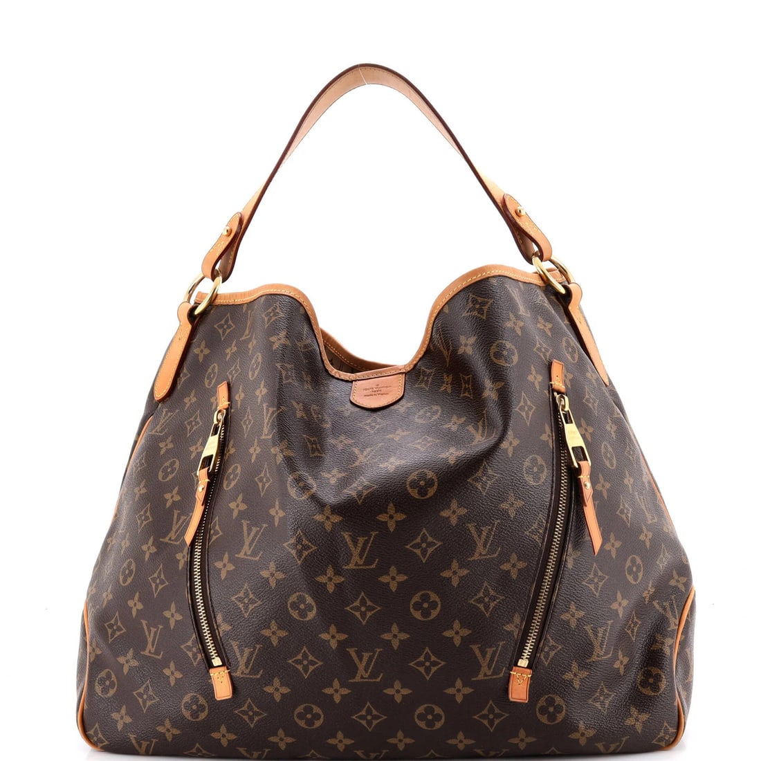 Delightful Louis Vuitton Monogram Canvas GM Handbag: Delightful Louis Vuitton Monogram Canvas GM Handbag Brown Louis Vuitton Monogram Canvas GM Hobos Handbag with signature. This Louis Vuitton handbag features a classic GM design with a brown monogram c