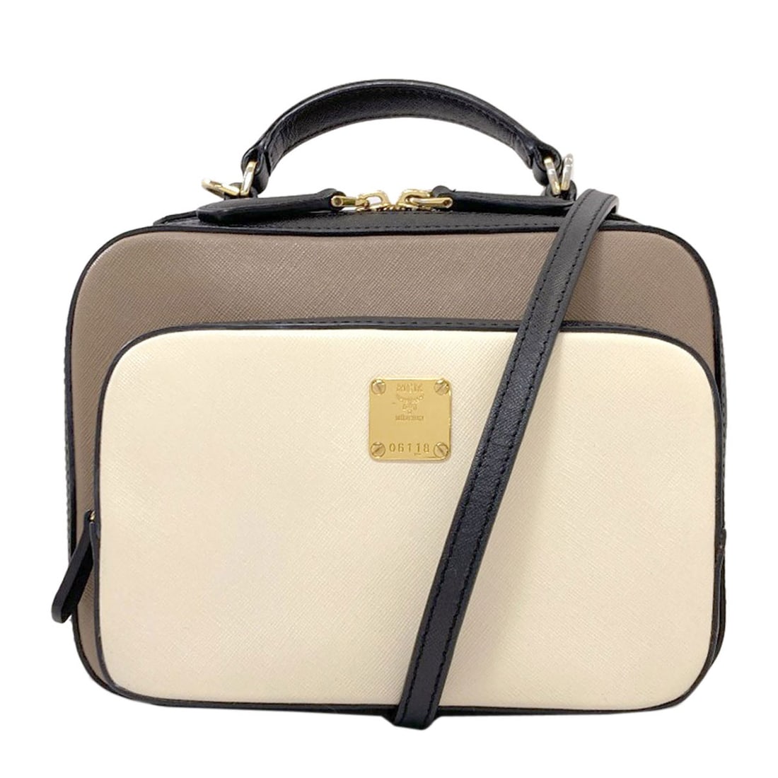 Mcm Bicolor 2Way Handbag Pvc (1 of 15)
