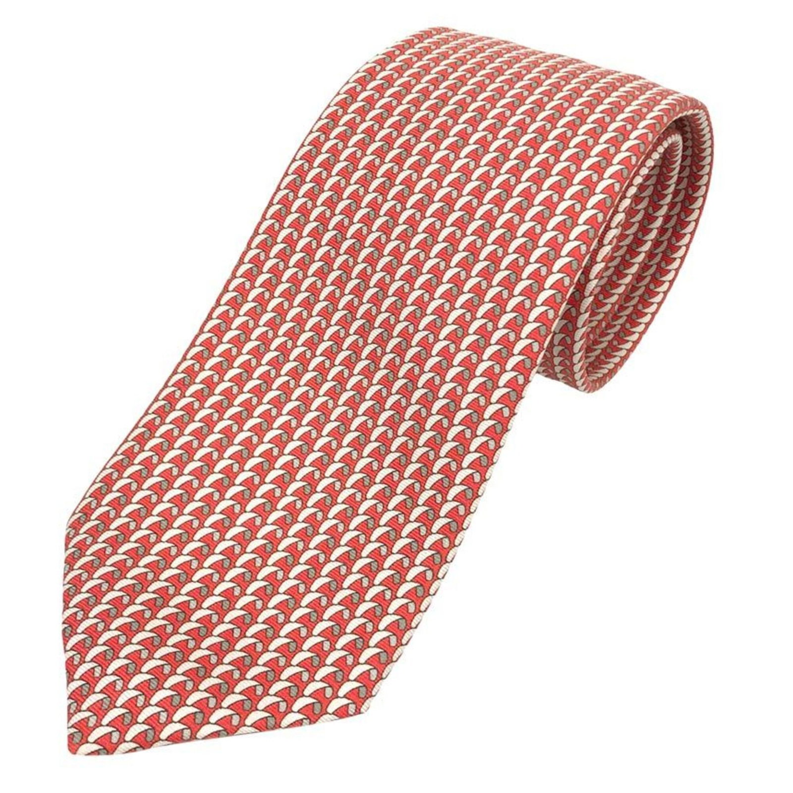 Hermes Cravat Silk 100%: Hermes Cravat Silk 100% Silk cravat from renowned French fashion house Hermes, crafted from 100% high-quality silk. Measuring 8cm in width, this vibrant red cravat is a striking accessory for men.