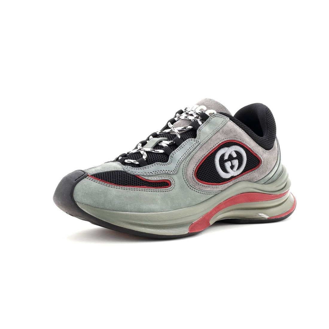 Sneakers Technical Fabric Suede Gucci Run: Sneakers Technical Fabric Suede Gucci Run Technical fabric and suede upper, a unique combination for the Gucci Run Sneakers, adds a touch of sophistication to this stylish shoe. The multicolor exterio