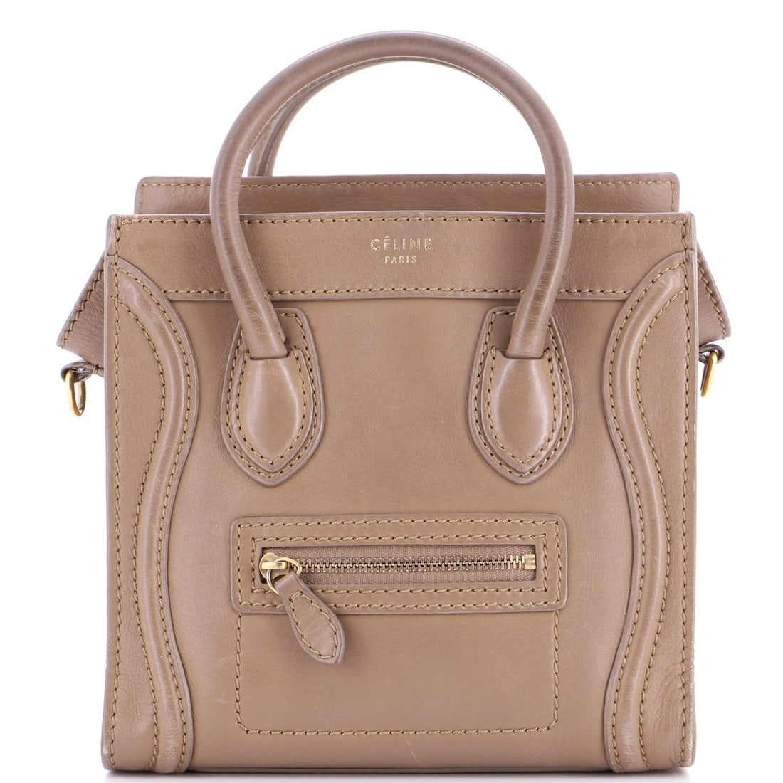 Luggage Bag Smooth Leather Nano Celine (1 of 8)