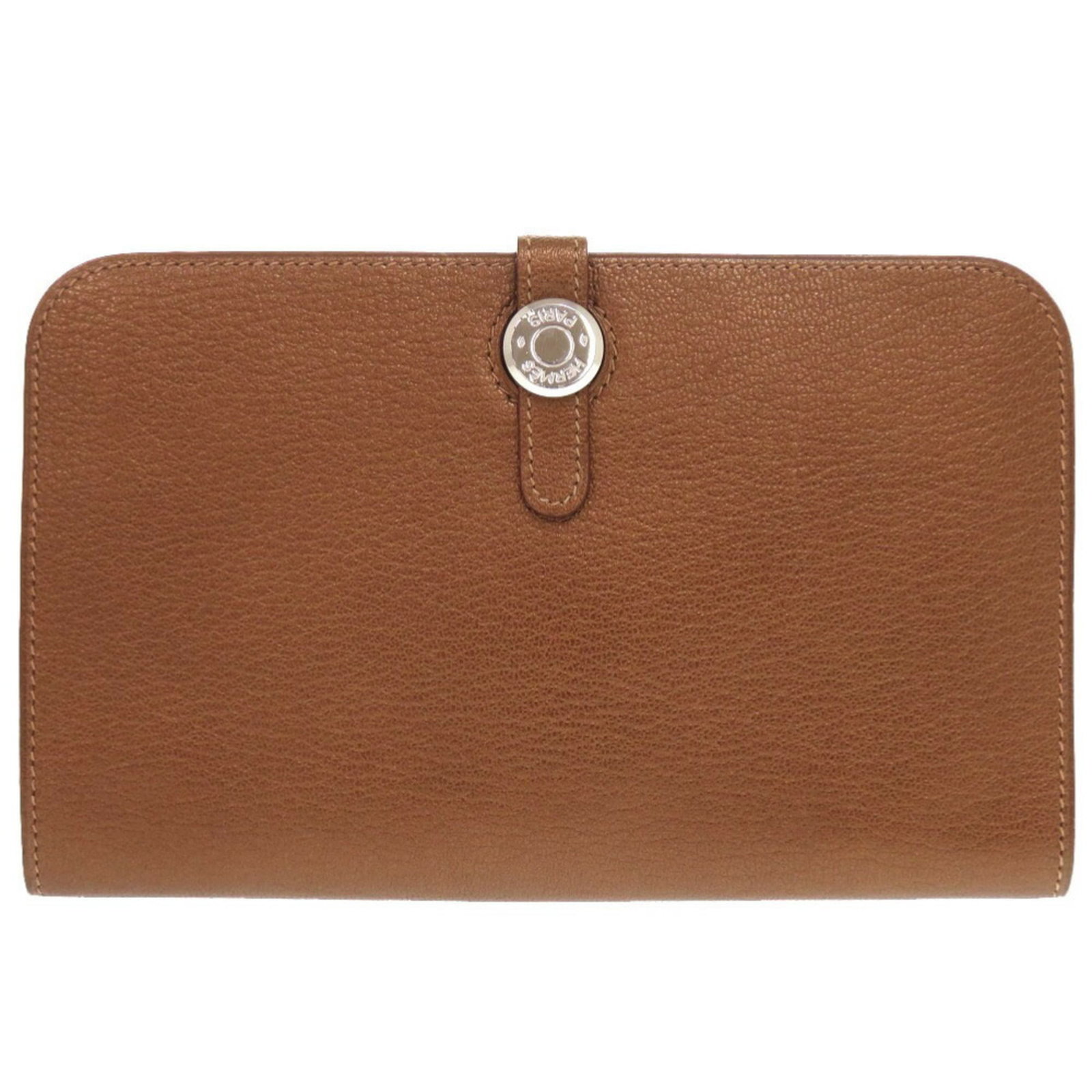 Chevre Leather Bi Fold Hermes Wallet (1 of 10)