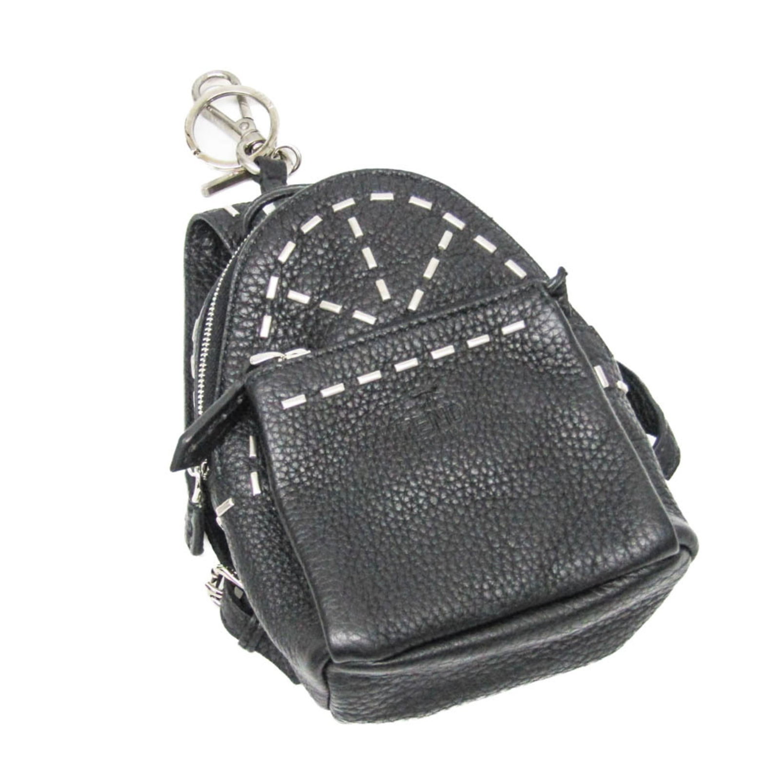 Pouch Leather By Fendi: Pouch Leather By Fendi Pouch Leather By Fendi is a sleek and sophisticated accessory, featuring a black leather design with a top width of 11cm. Made from high-quality leather, this pouch measures 24c