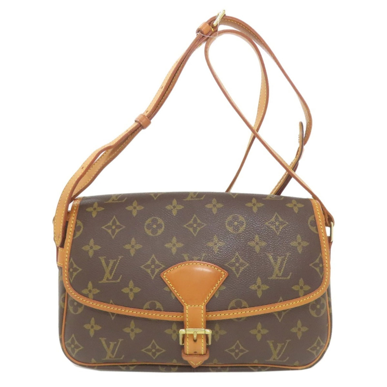 Monogram Canvas Louis Vuitton Shoulder Bag: Monogram Canvas Louis Vuitton Shoulder Bag Monogram Canvas Louis Vuitton Shoulder Bag in Brown, featuring the iconic monogram pattern and classic canvas design. This stylish shoulder bag measures