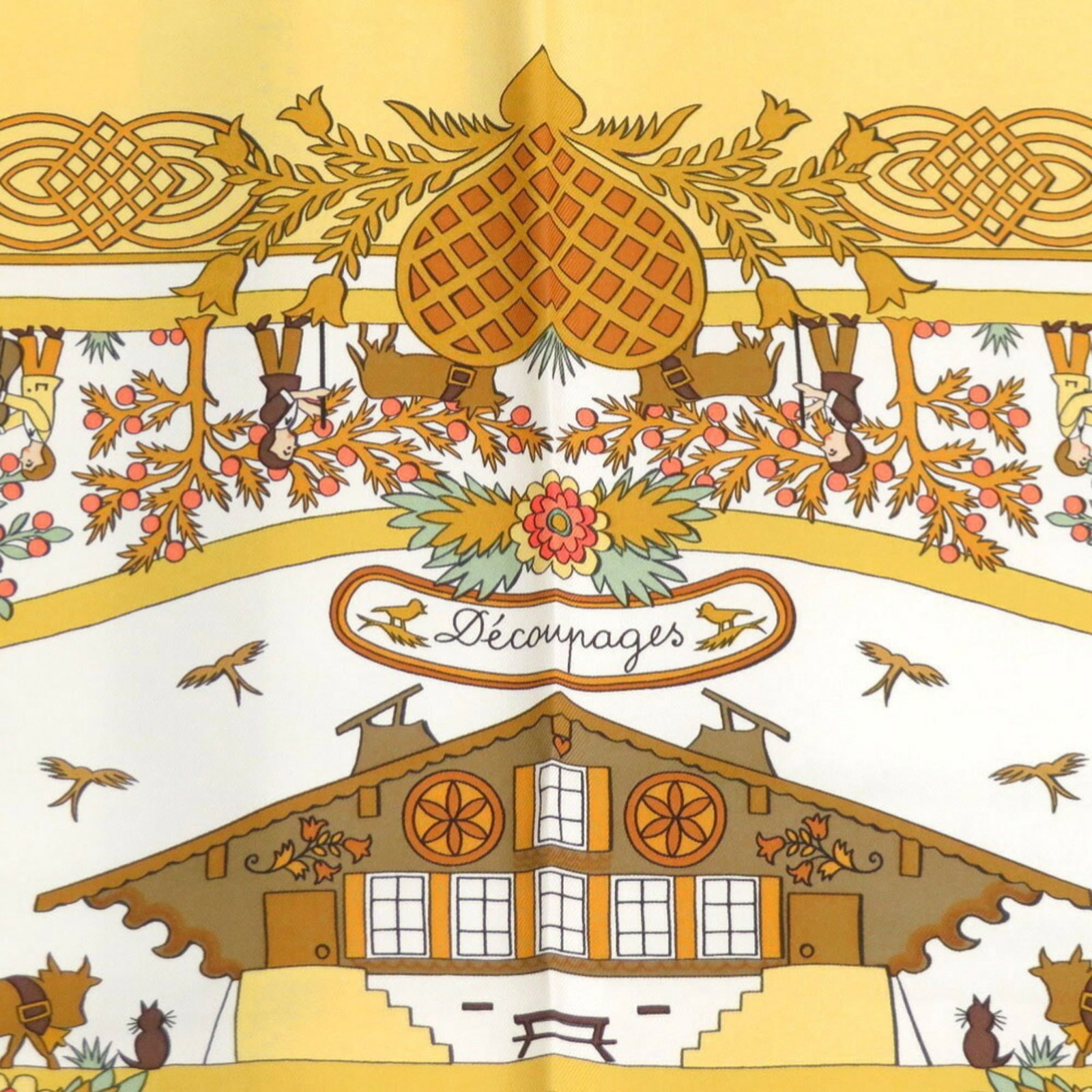 Silk Hermes Scarf - 3