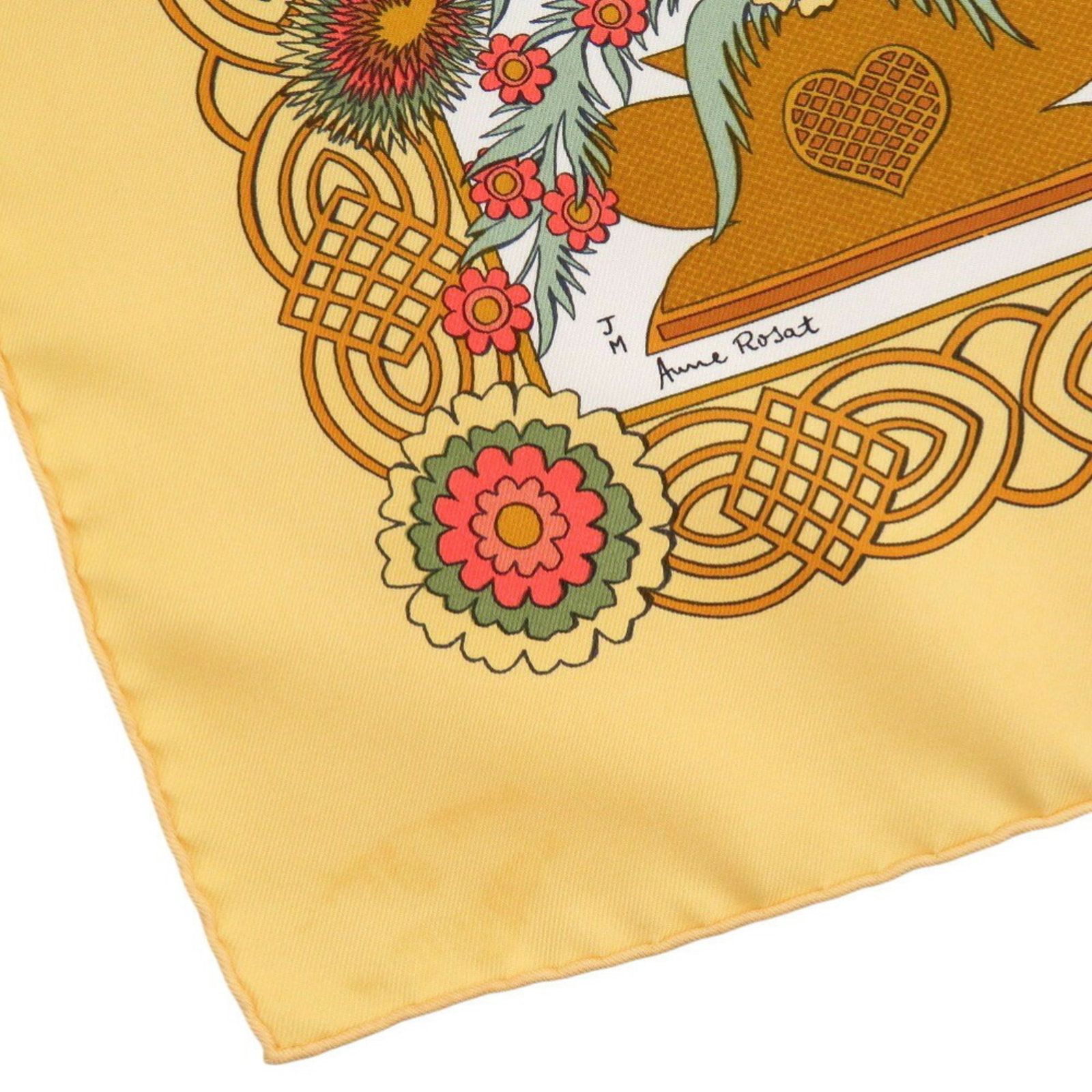 Silk Hermes Scarf - 7
