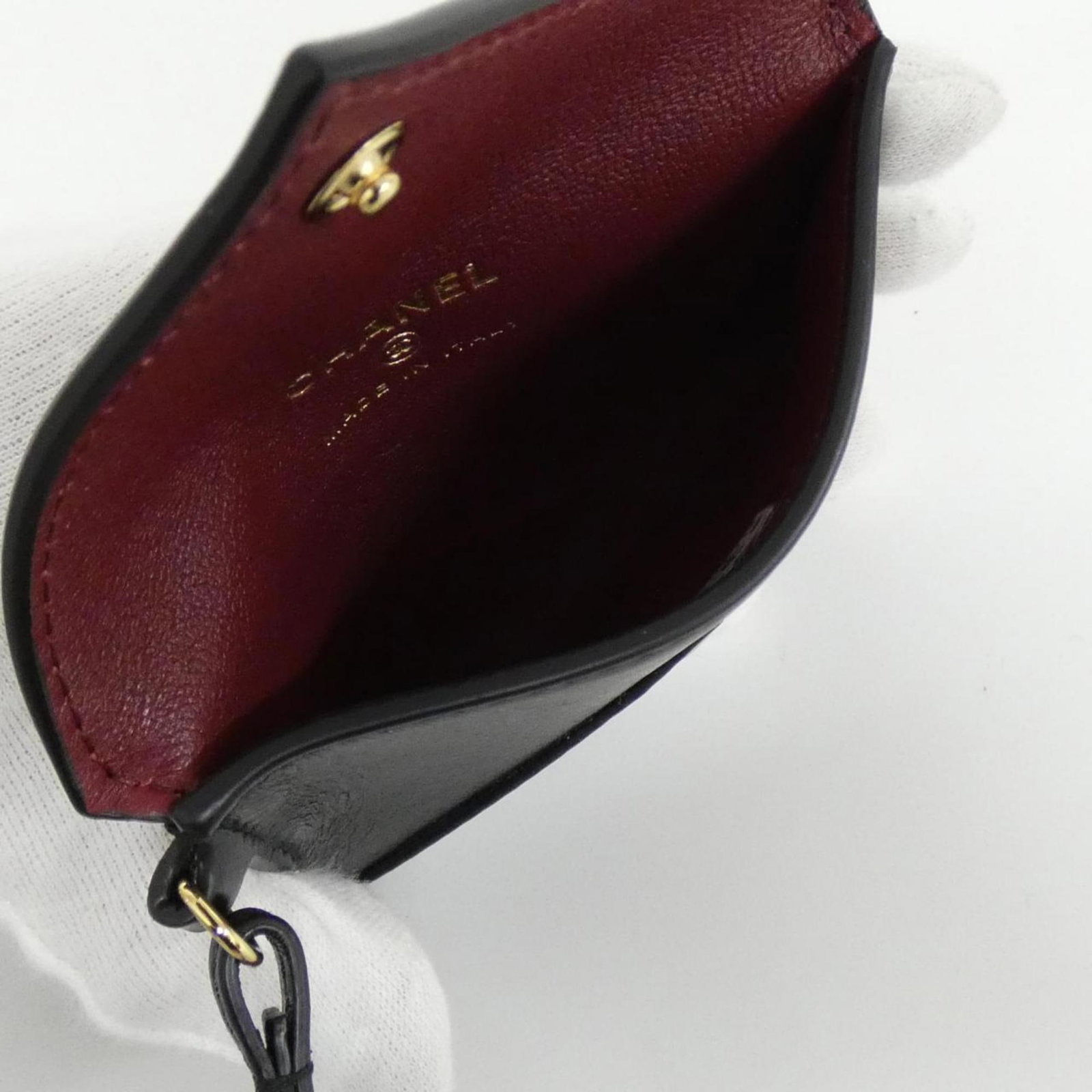 Chanel Card Case Leather - 5