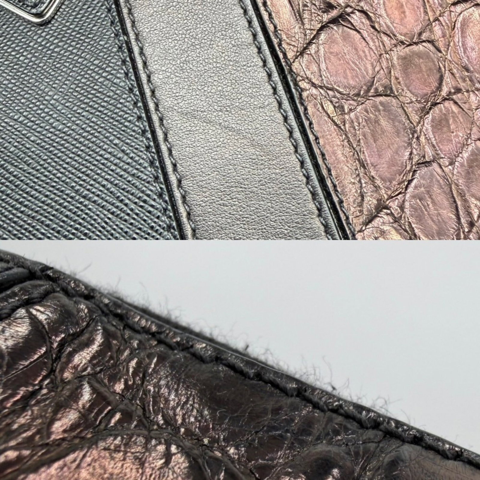 Shoulder Bag Leather Prada - 6