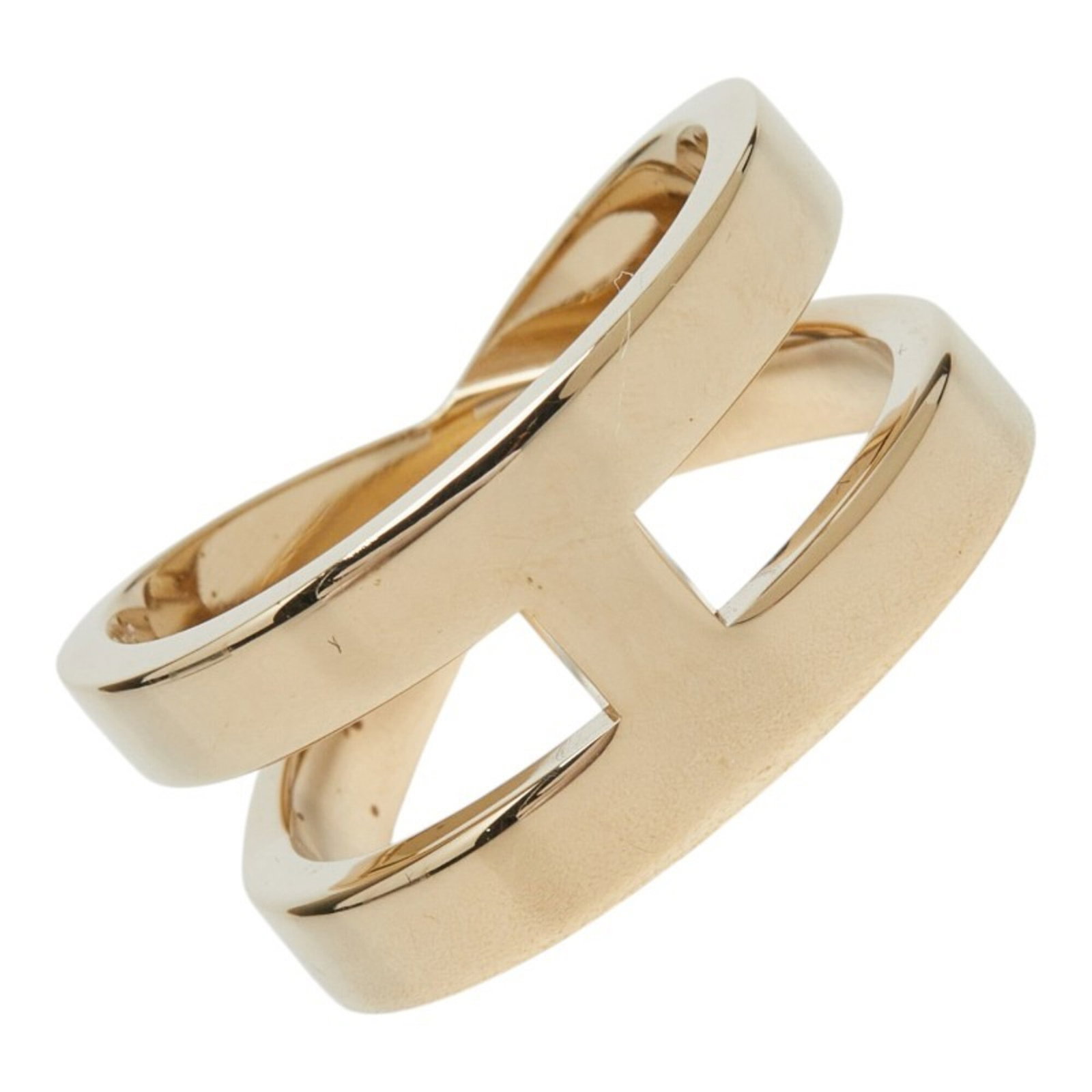 Hermes Ring Scarf: Hermes Ring Scarf The Hermes Ring Scarf is a small, elegant accessory featuring a gold color and a compact size of 2.06cm x 1.2cm. This scarf ring is a precise and stylish addition to any collection, 