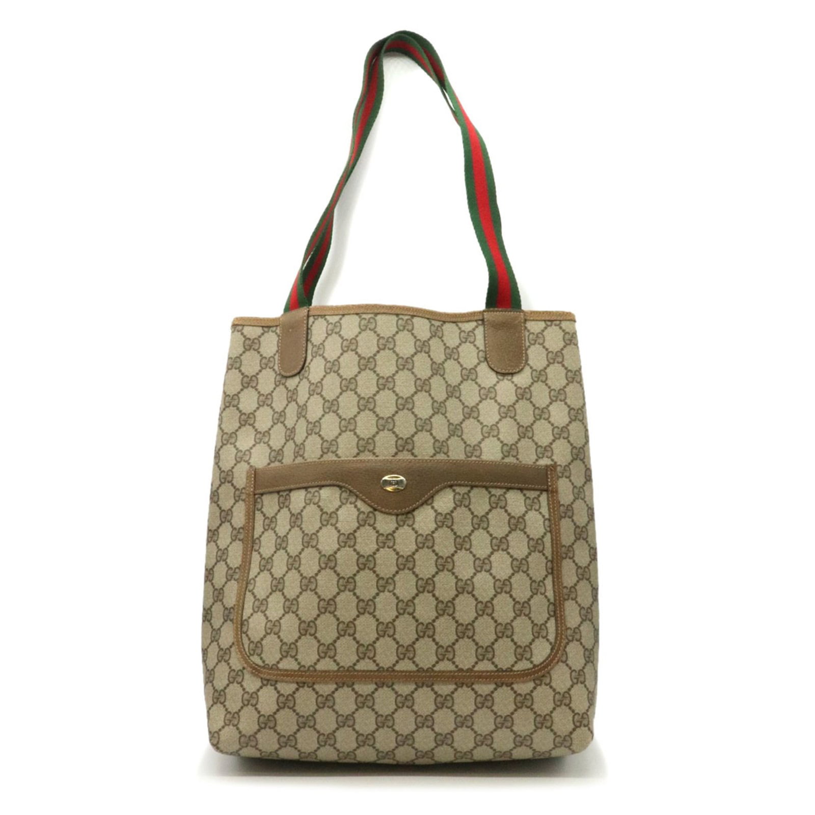Gucci Shoulder Bag Tote Bag Gg Supreme: Gucci Shoulder Bag Tote Bag Gg Supreme Gucci's GG Supreme shoulder bag tote boasts a timeless beige color and an open pocket for added convenience. Measuring 33cm x 34cm x 10cm, this stylish bag featu