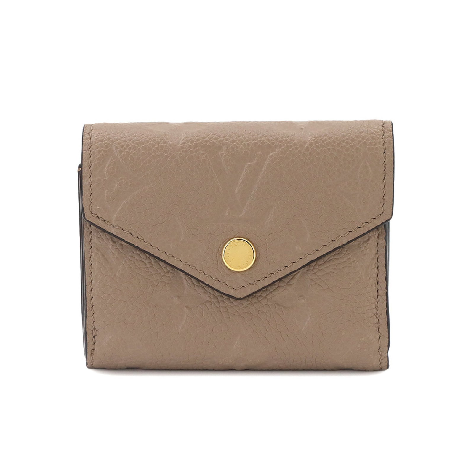 Louis Vuitton Wallet (Tri-Fold) Monogram Empreinte: Louis Vuitton Wallet (Tri-Fold) Monogram Empreinte The Louis Vuitton Wallet (Tri-Fold) Monogram Empreinte boasts a classic design with the iconic Monogram Empreinte pattern, a signature element of