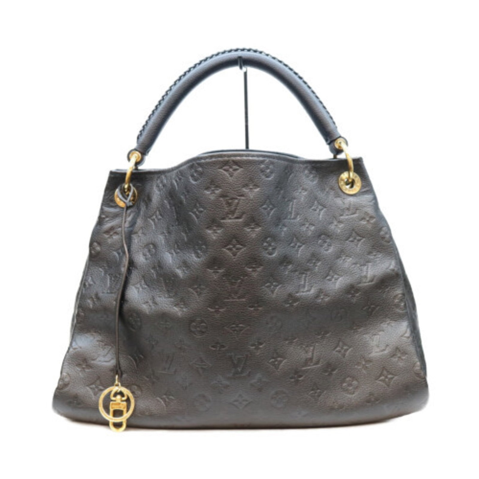 Shoulder Bag Monogram Empreinte Louis Vuitton: Shoulder Bag Monogram Empreinte Louis Vuitton Black Monogram Empreinte shoulder bag from Louis Vuitton, with gold hardware and a classic 30cm x 42cm x 18cm size, perfect for everyday use. This