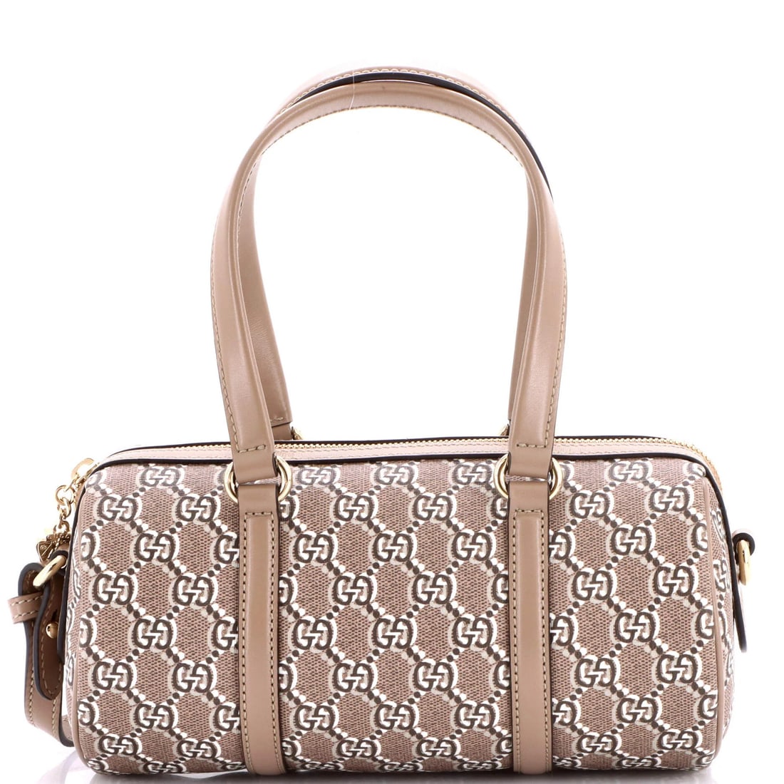 Gucci Small Convertible Duffle Bag Canvas Shadow Coated GG: Gucci Small Convertible Duffle Bag Canvas Shadow Coated GG The Gucci Small Convertible Duffle Bag Canvas Shadow Coated GG features a stylish canvas exterior with a subtle shadow coating, adding depth 