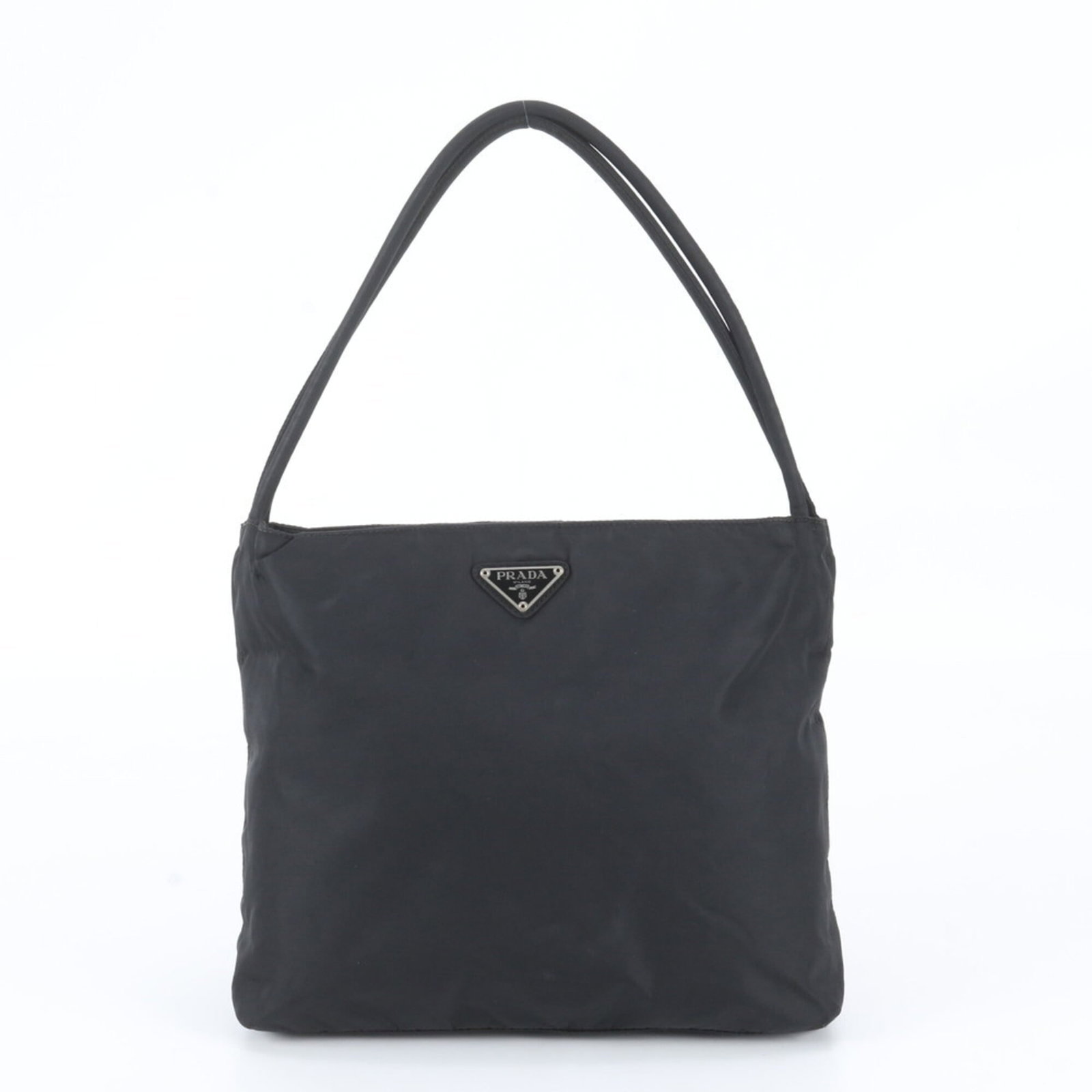 Prada Handbag Shoulder Bag Tote Bag: Prada Handbag Shoulder Bag Tote Bag Black Prada Country of Origin: Italy Handbag with signature. 23cm x 28cm x 7cm dimensions. Item Specifics: Brand: Prada Country of Origin: Italy Type: Handbag,