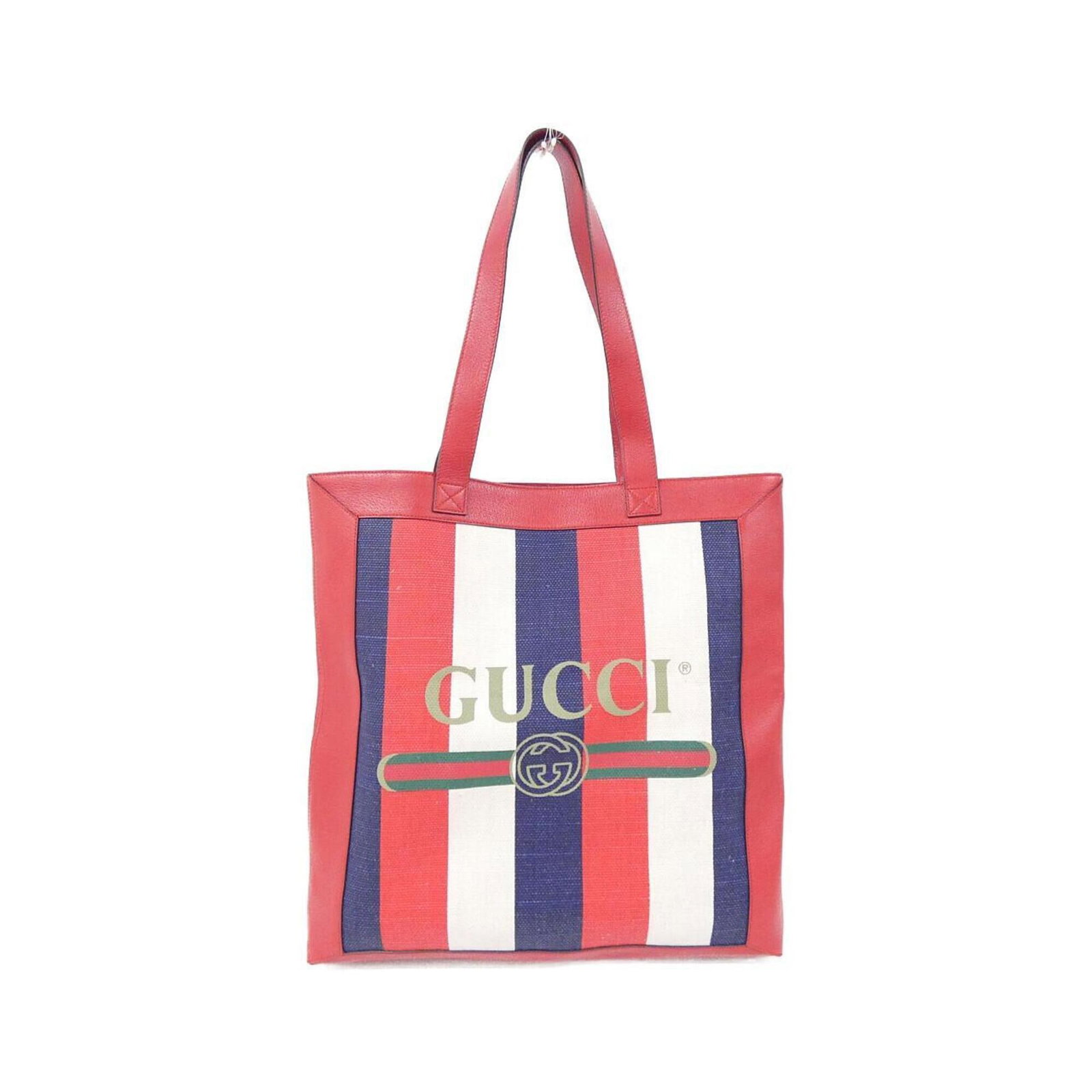 Canvas Leather Handbag Gucci: Canvas Leather Handbag Gucci Canvas Leather Handbag Gucci bears a signature and features a unique combination of canvas and leather materials, presented in a striking blue color. Measuring 42cm x 40cm