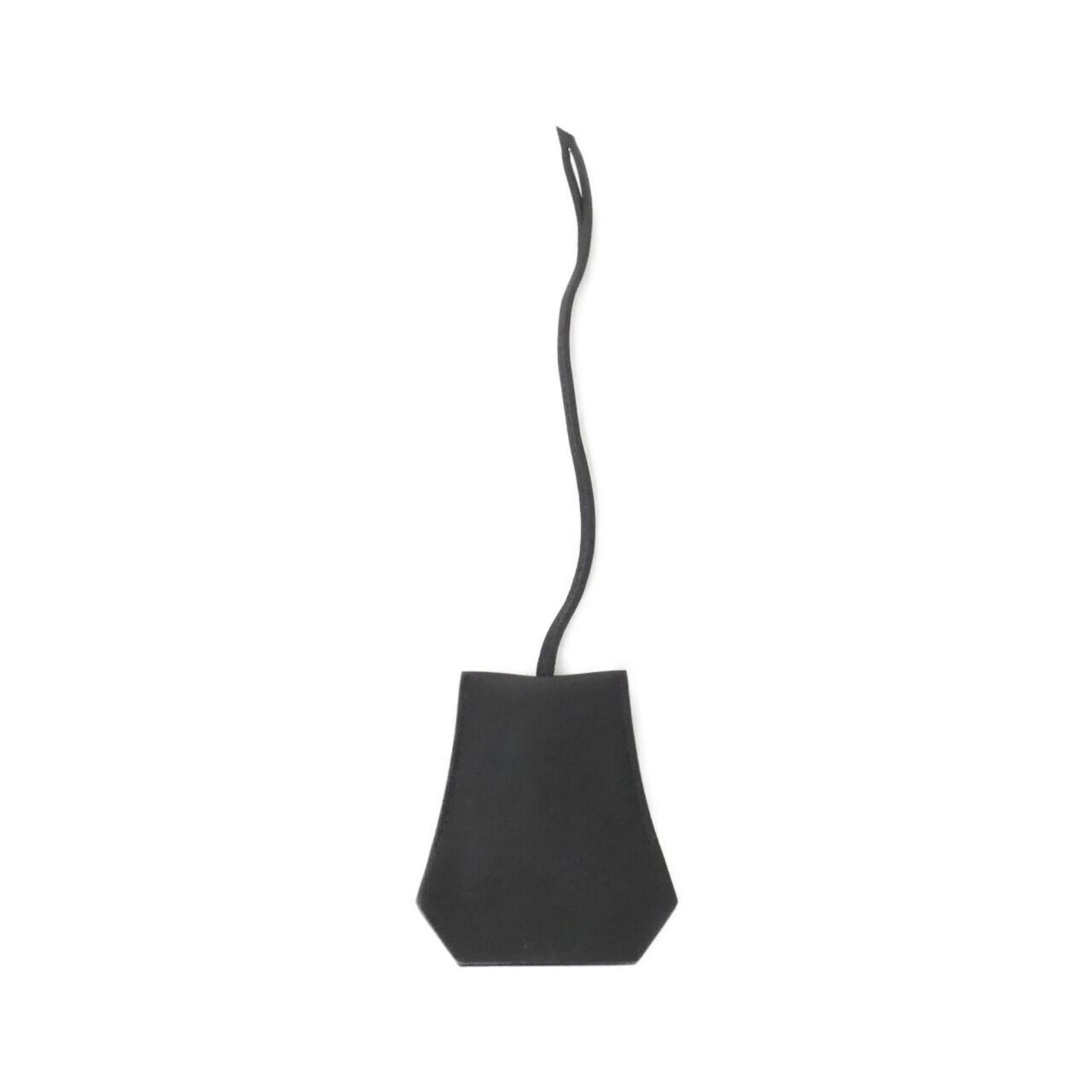 Swift Leather Clochette Hermes: Swift Leather Clochette Hermes Swift Leather Clochette from Hermes features sleek black Swift leather and a compact size of 8cm x 7cm. The clochette's 27cm handle provides a convenient carry option, m