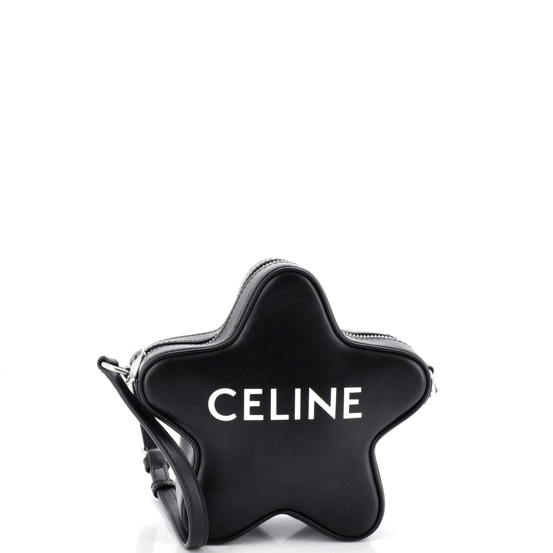 Etoile Crossbody Bag Leather Small Celine: Etoile Crossbody Bag Leather Small Celine Small, sleek, and sophisticated, this patent leather Celine Etoile Crossbody Bag is a stylish accessory perfect for everyday use. With its classic design and 