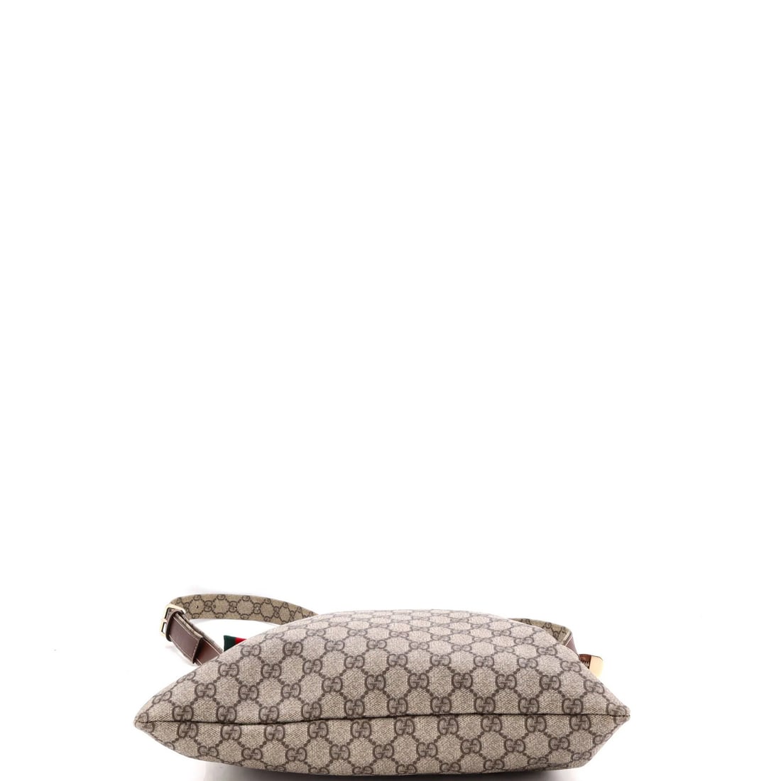 Flat Large Canvas Coated Messenger GG Gucci Web Loop - 4