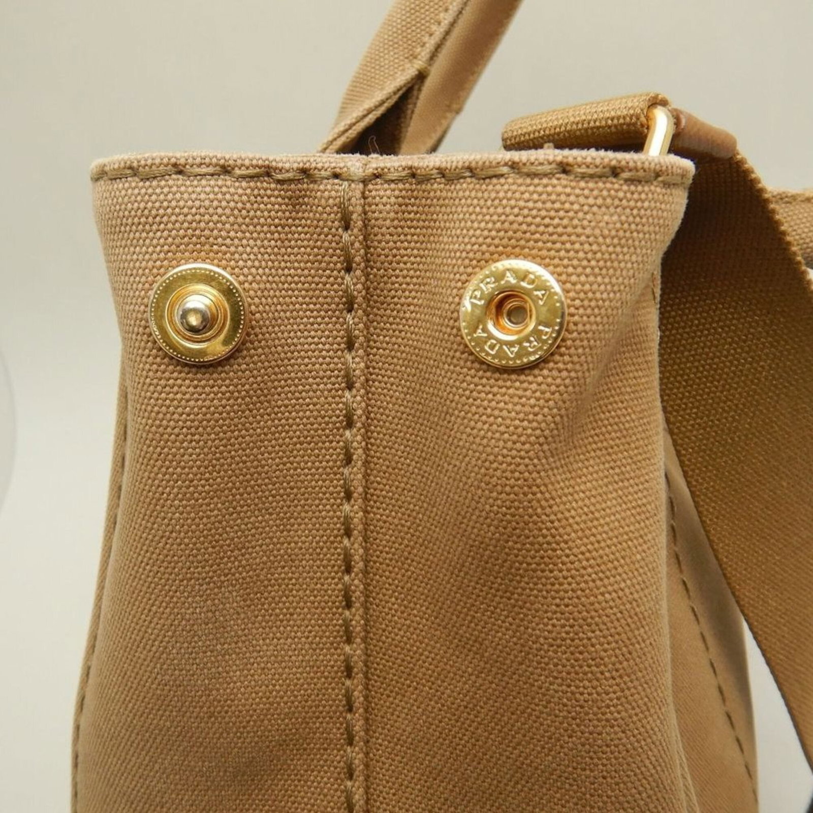 Canvas Prada Tote - 12