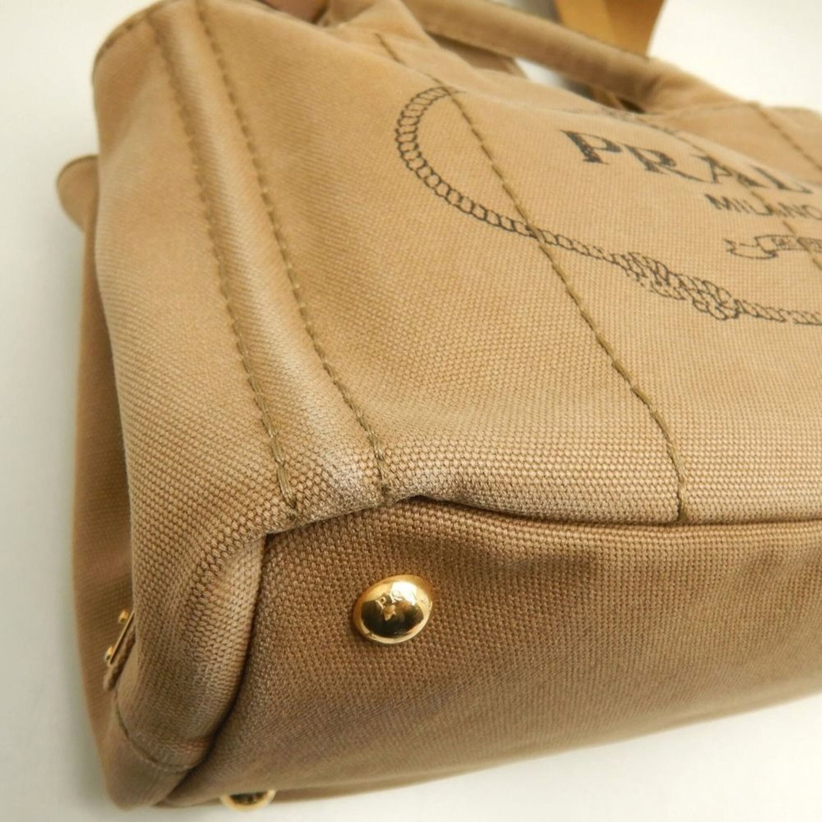 Canvas Prada Tote - 14