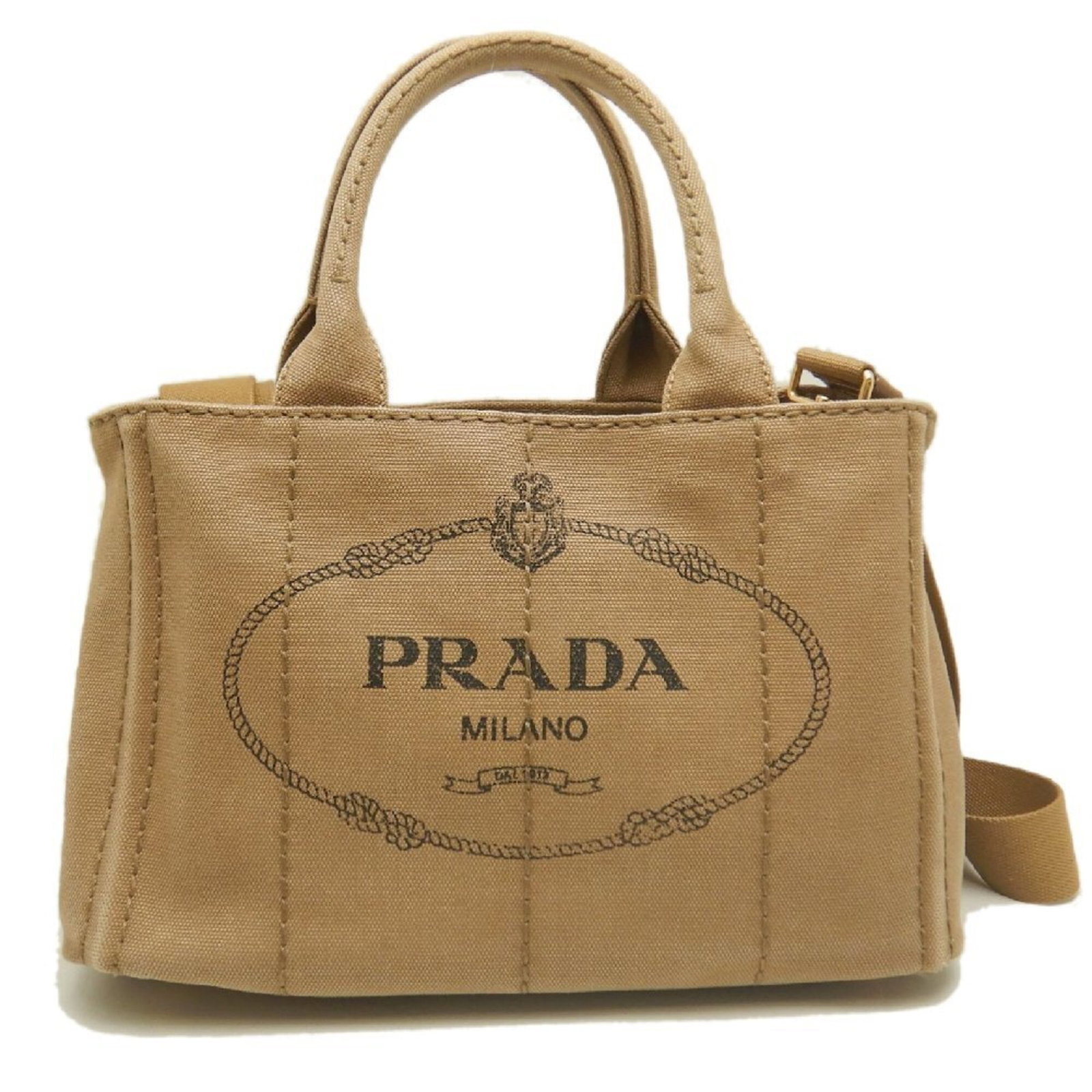 Canvas Prada Tote - 2