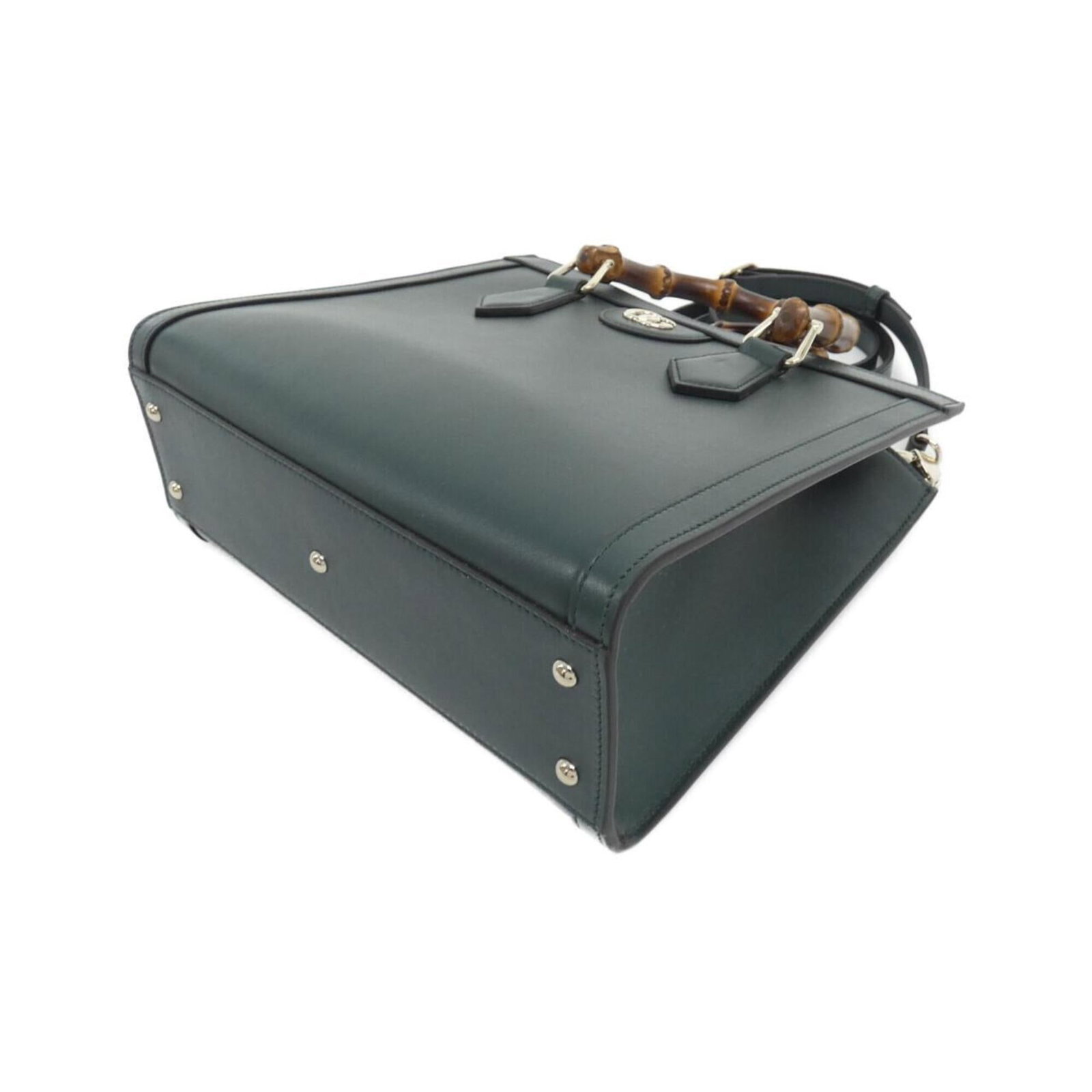 Handbag Leather Gucci - 3