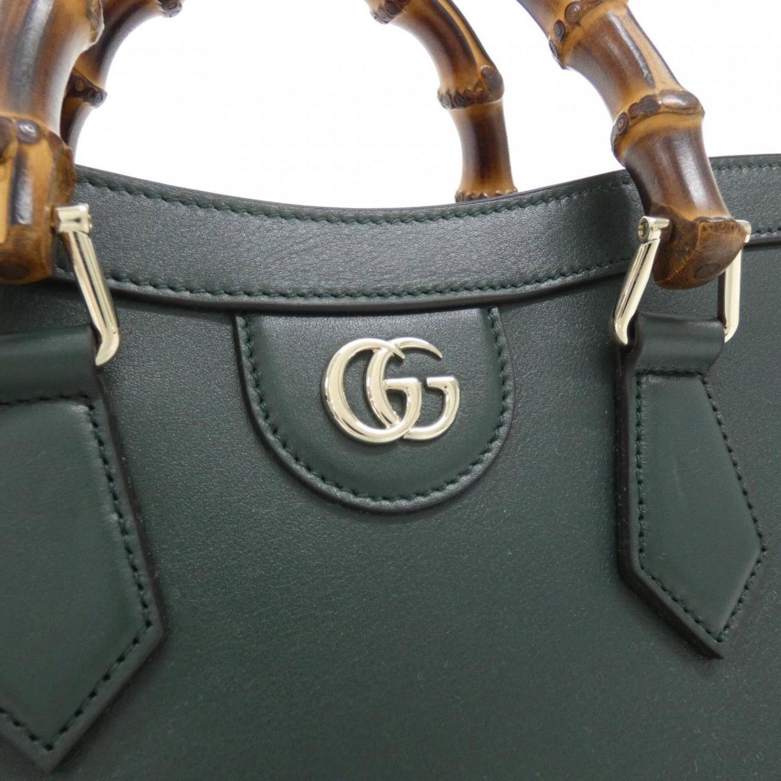 Handbag Leather Gucci - 4