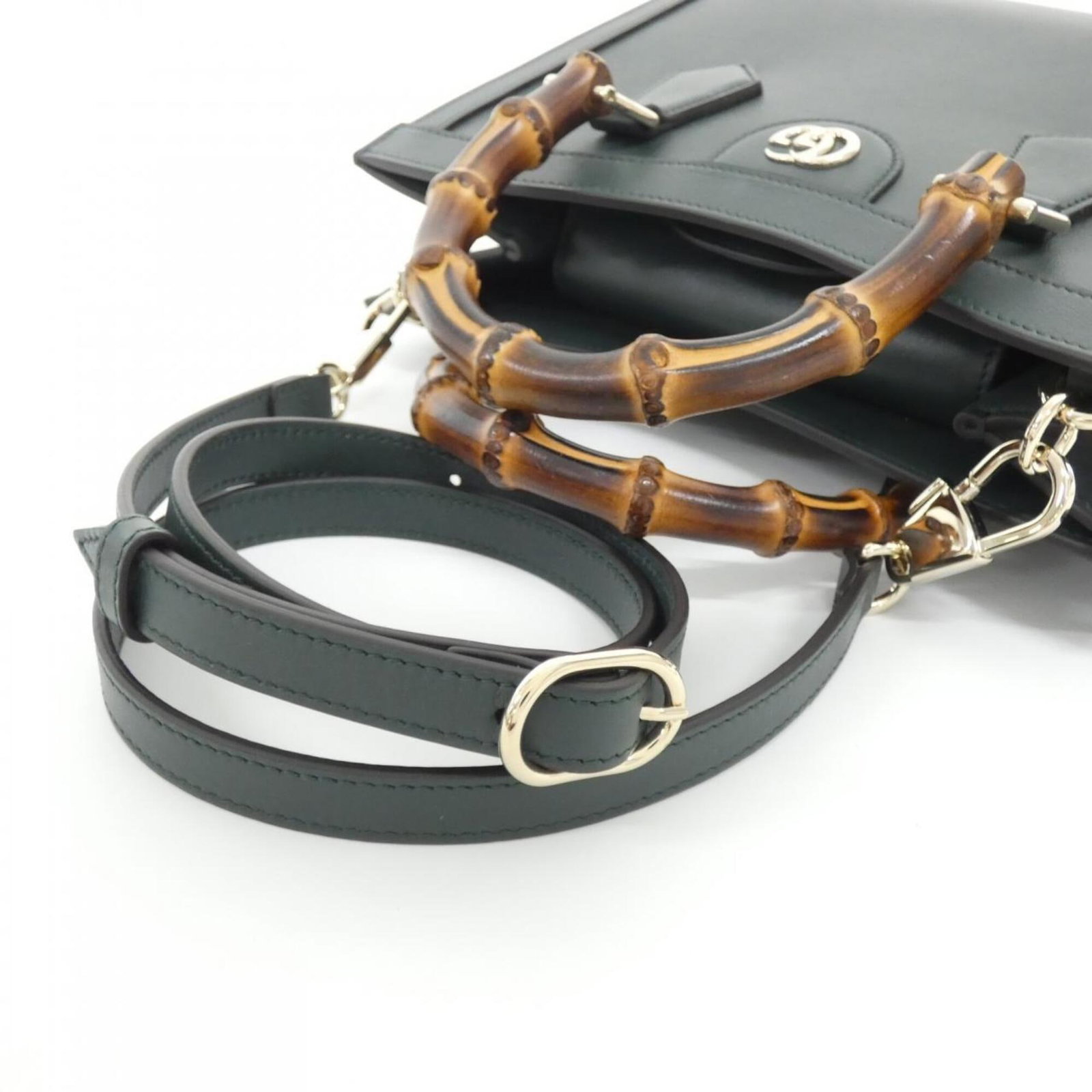 Handbag Leather Gucci - 7
