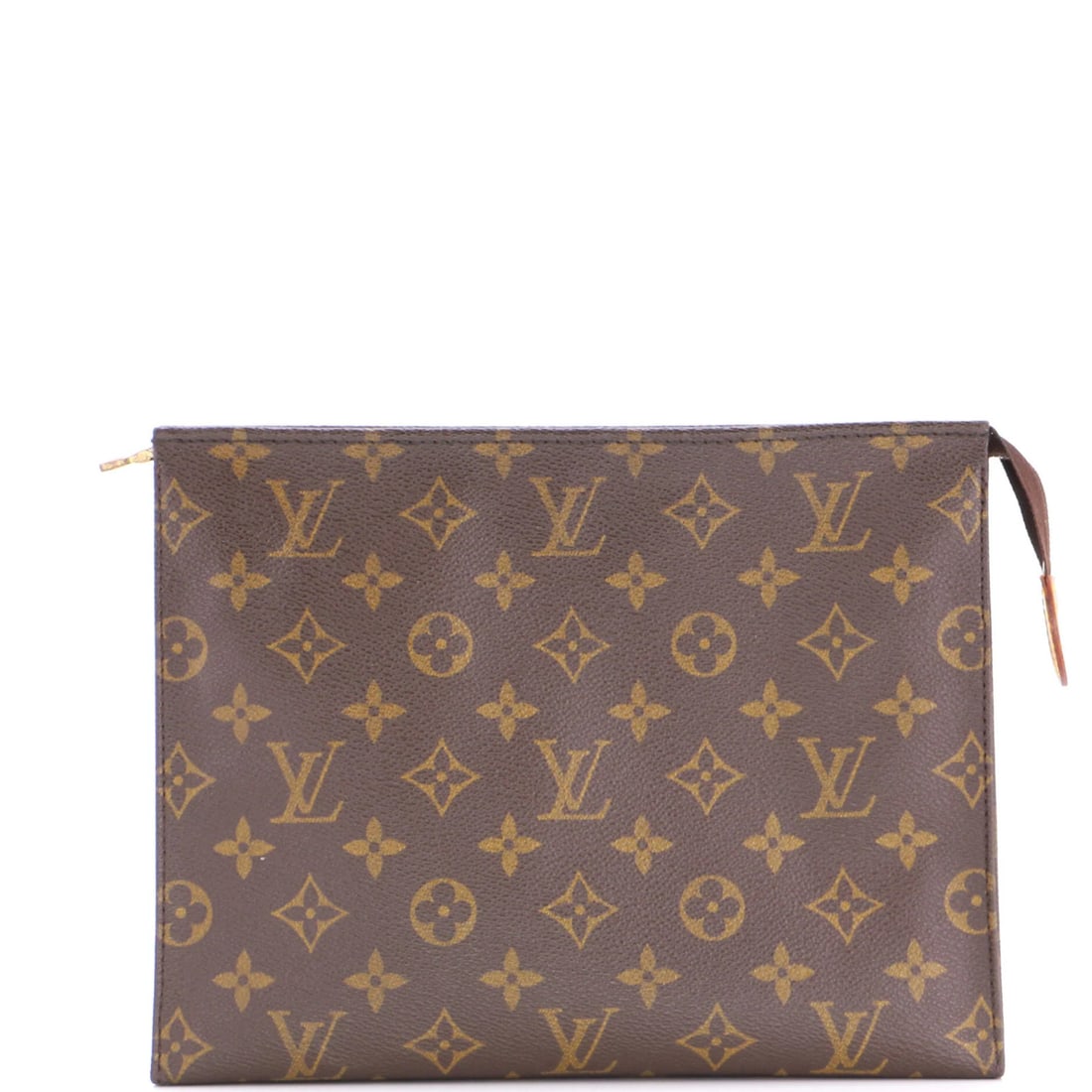 Monogram Canvas Toiletry Pouch Louis Vuitton: Monogram Canvas Toiletry Pouch Louis Vuitton Brown Monogram Canvas Toiletry Pouch by Louis Vuitton, featuring a classic 26 design with a canvas-coated exterior and leather interior. This stylish clutc