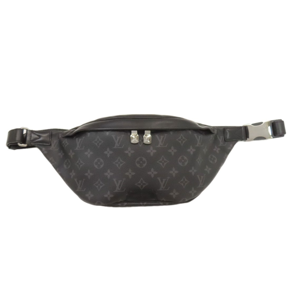 Louis Vuitton M46035 Discovery Bum Bag Body Bag Monogram Eclipse: Louis Vuitton M46035 Discovery Bum Bag Body Bag Monogram Eclipse Black Monogram Eclipse body bag with signature from the artist, made from high-quality exterior material. This LOUIS VUITTON M46035