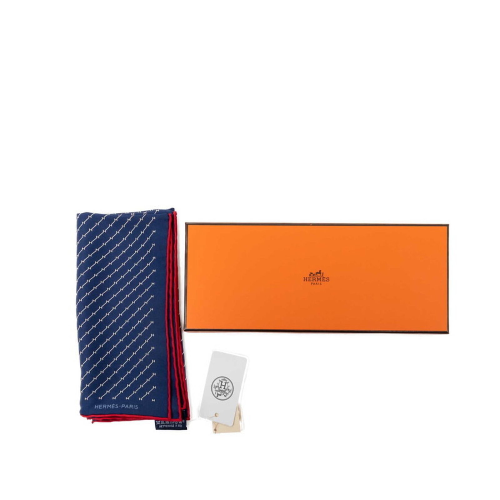 Silk Hermes Scarf - 7